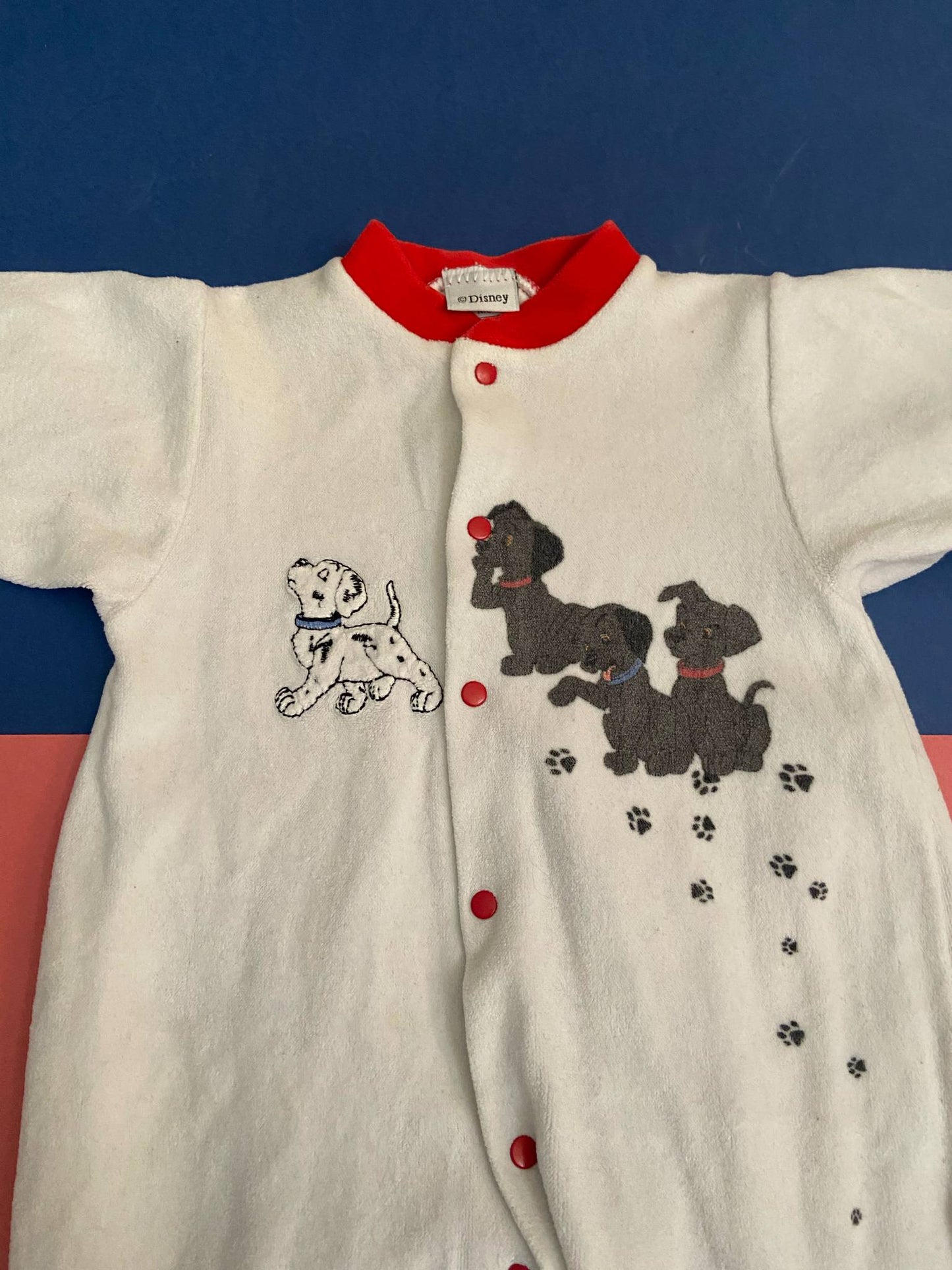 Pyjama velours vintage 101 DALMATIENS