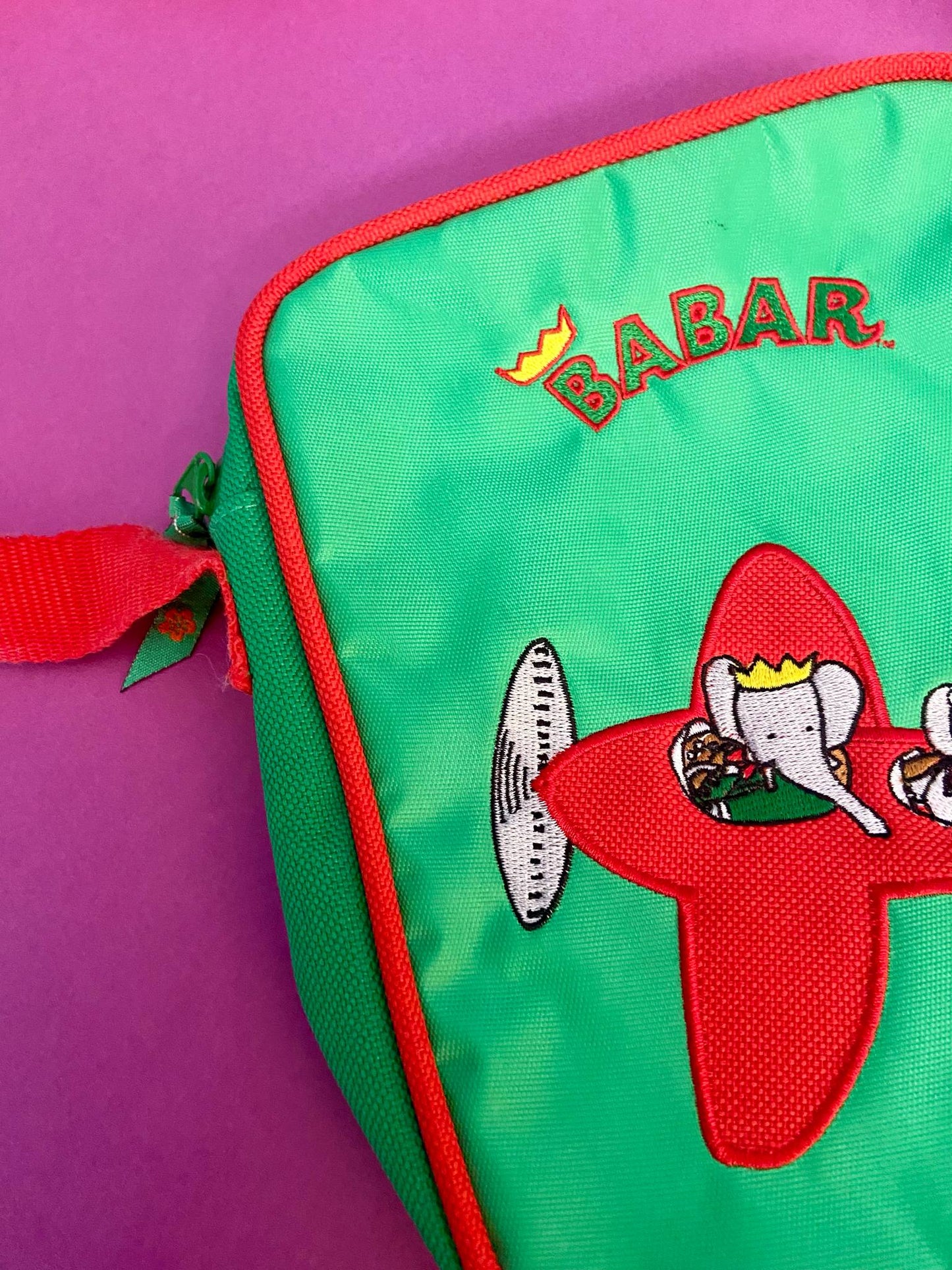 Sacoche vintage BABAR