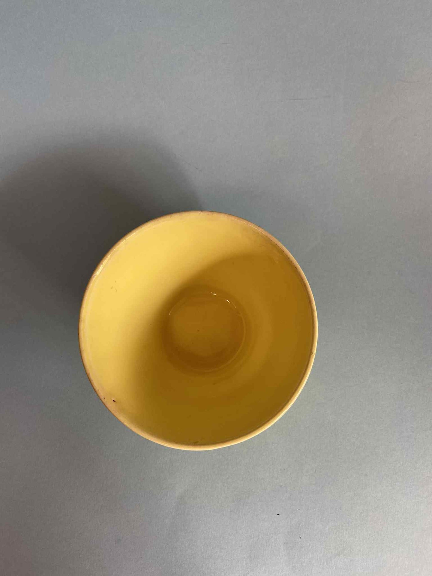 Bol céramique côtelé JAUNE BEURRE