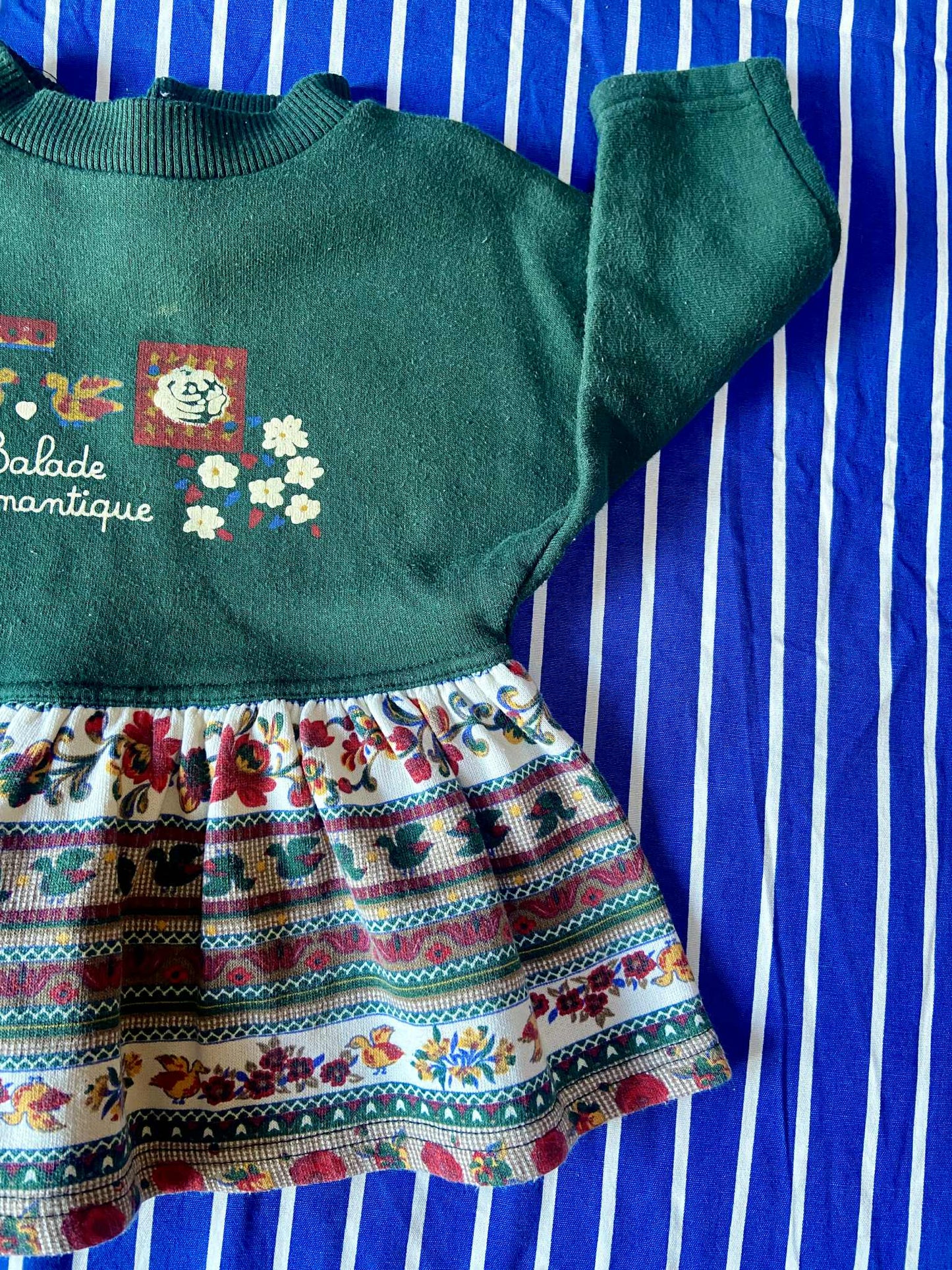 Robe sweat vintage BALADE ROMANTIQUE