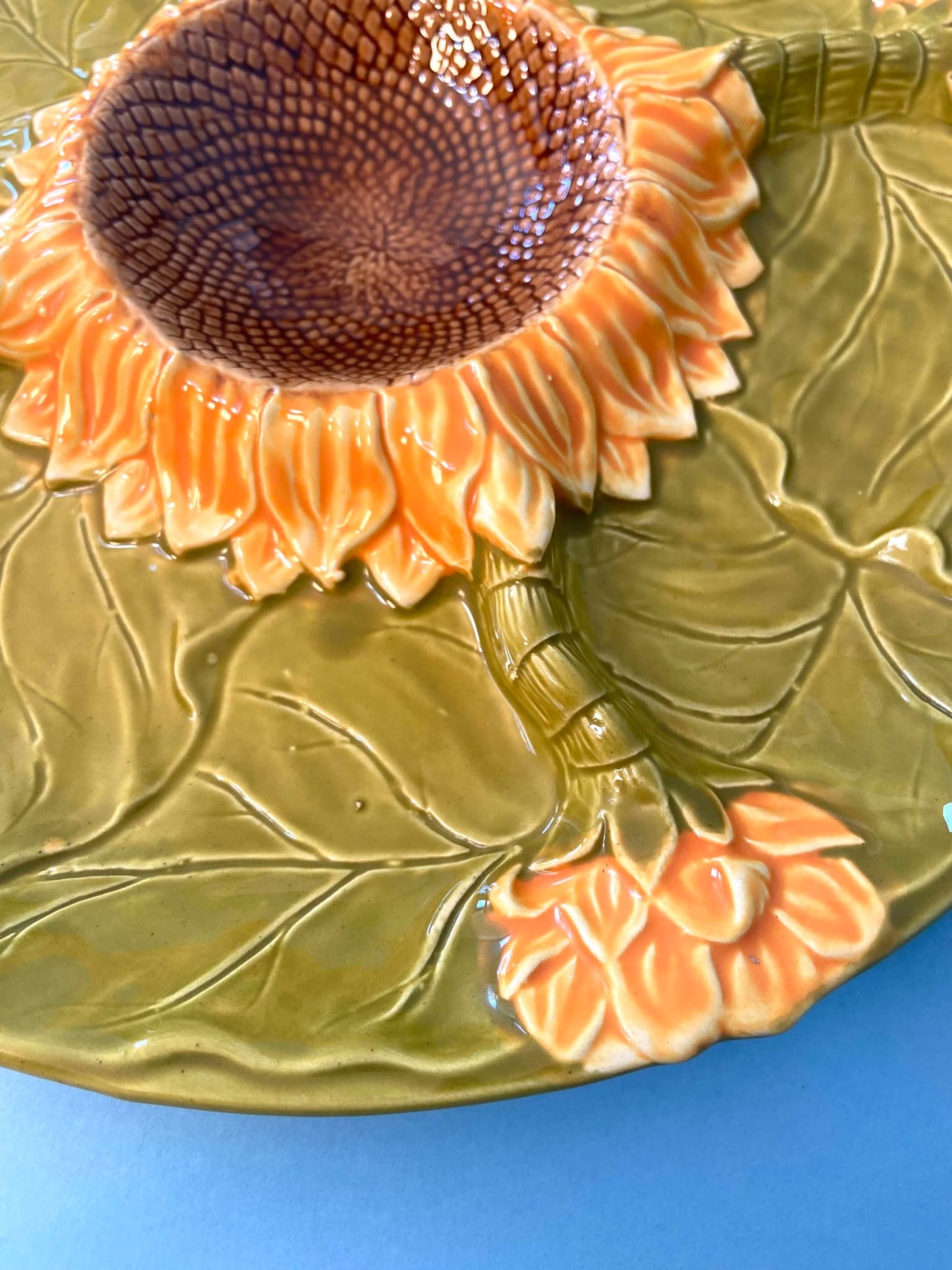 Plat compartimenté Barbotine TOURNESOLS