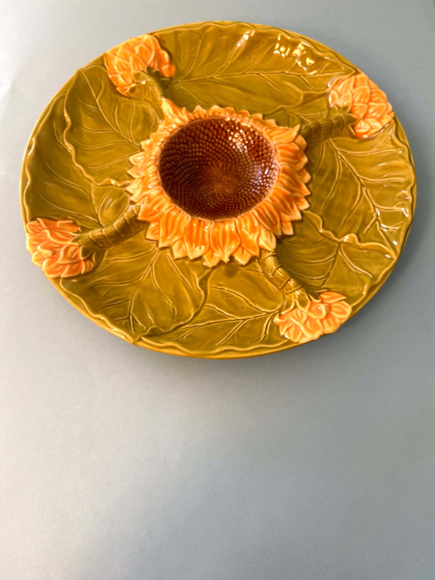 Plat compartimenté Barbotine TOURNESOLS
