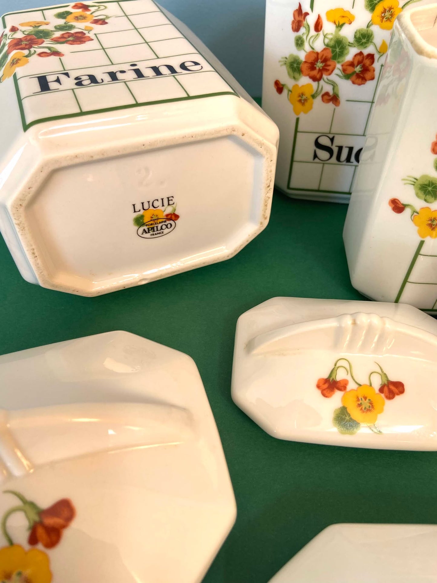 Pots de conservation en porcelaine Apilco modèle LUCIE