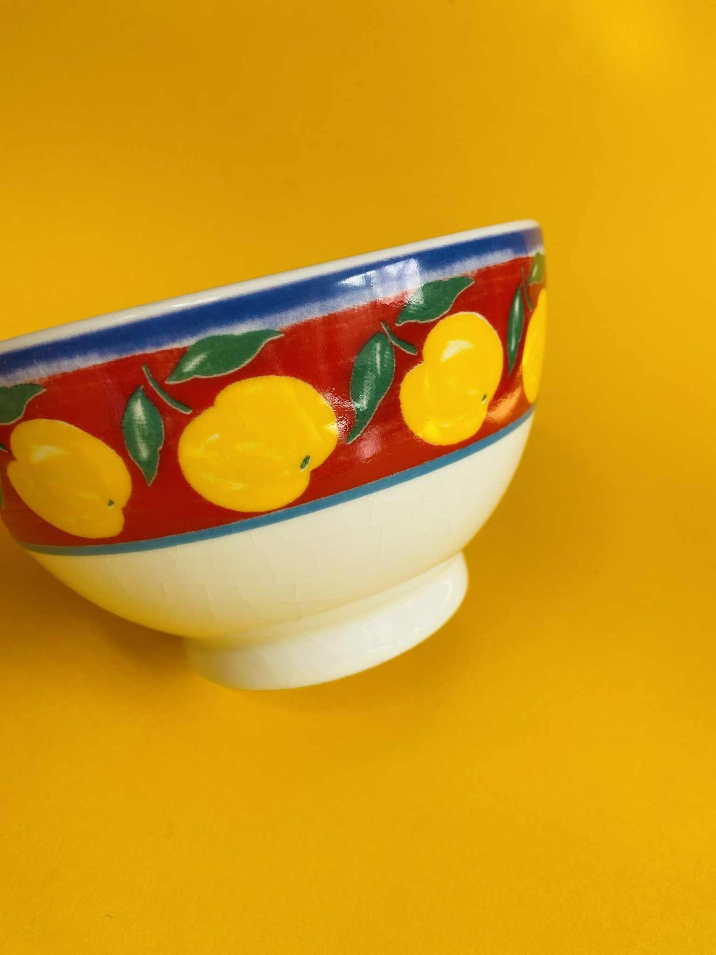 Bol céramique décor POMMES