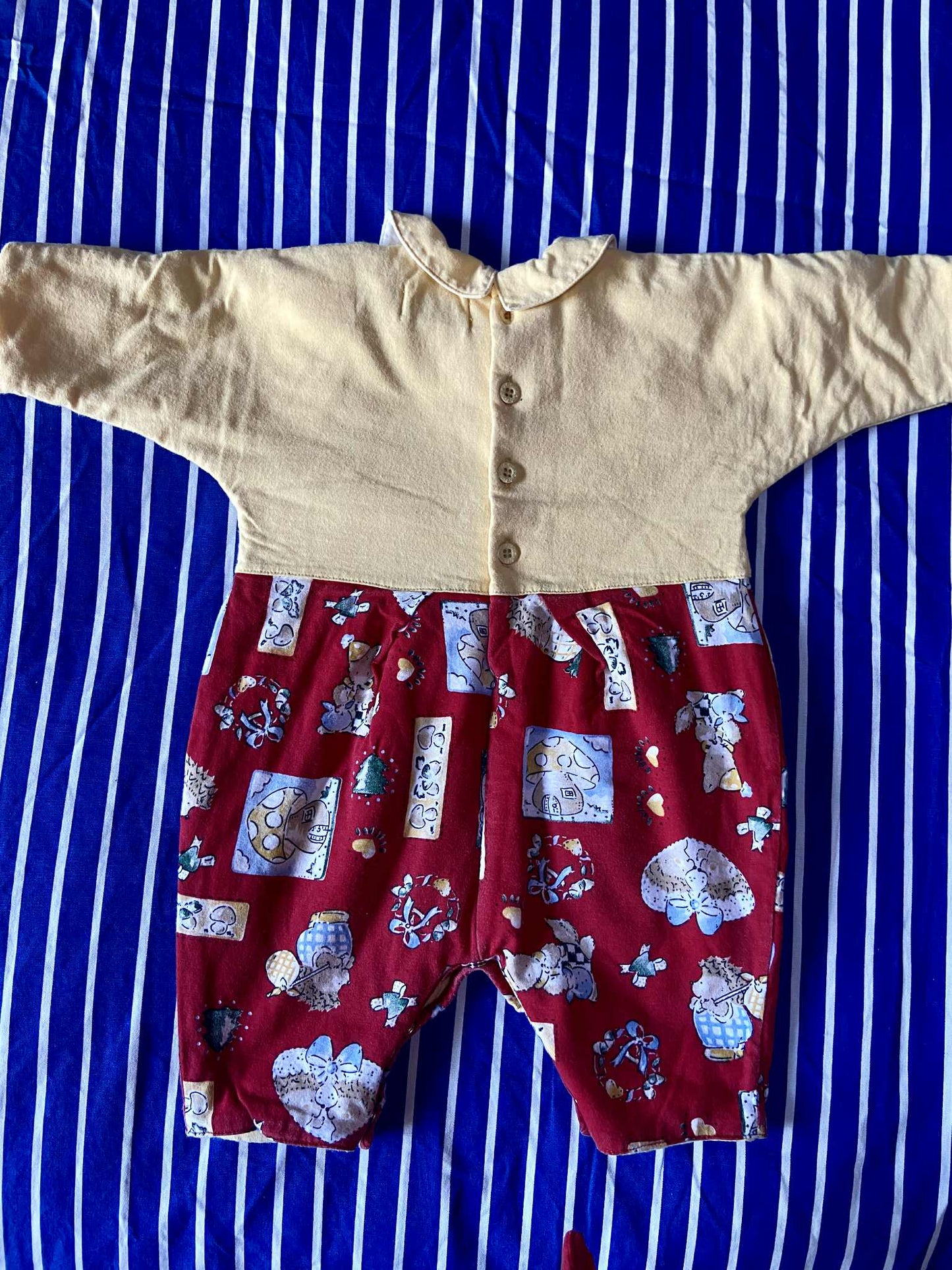 Combi vintage bébé HERISSONS
