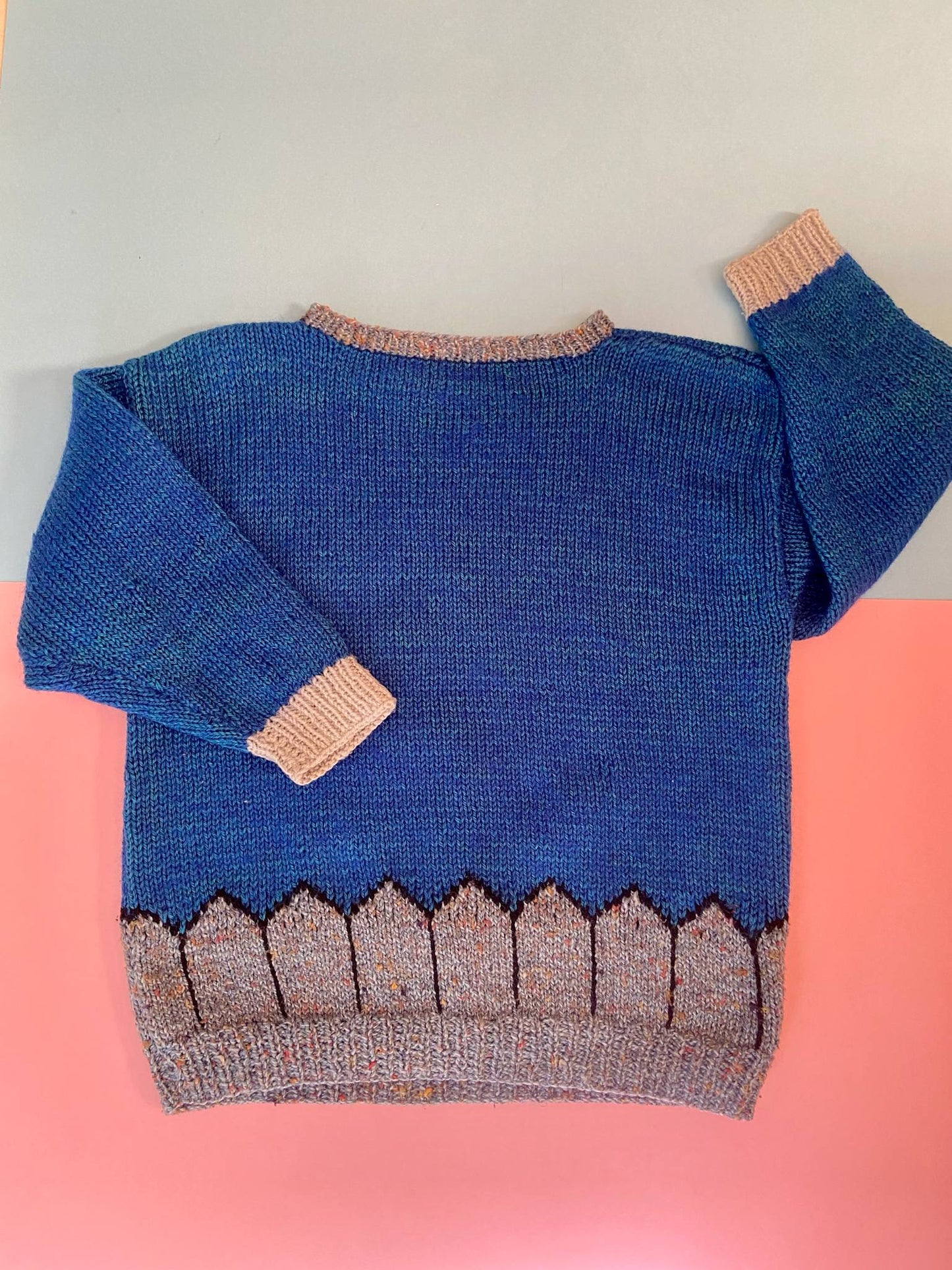 Pull fait main vintage TOM&JERRY
