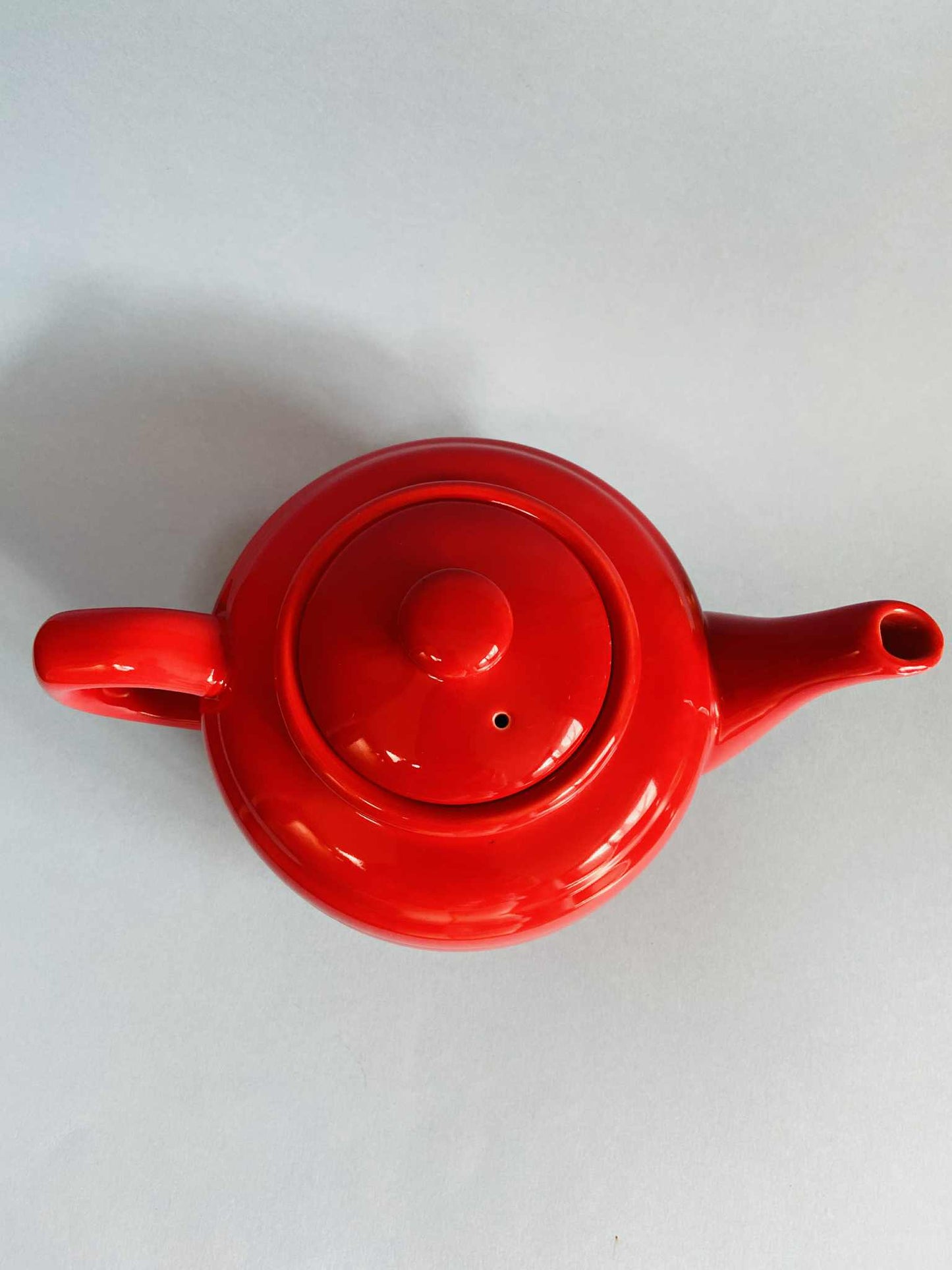 Théière céramique ROUGE VIF