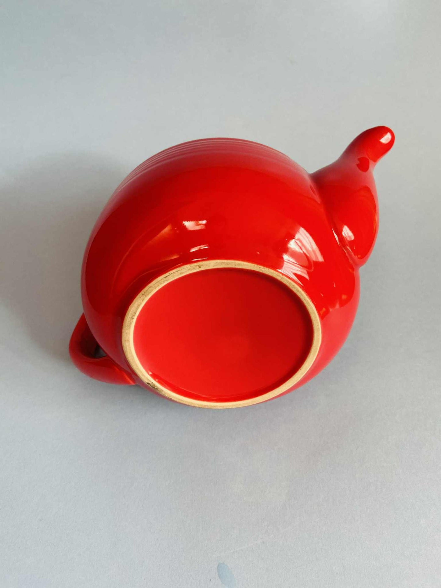 Théière céramique ROUGE VIF
