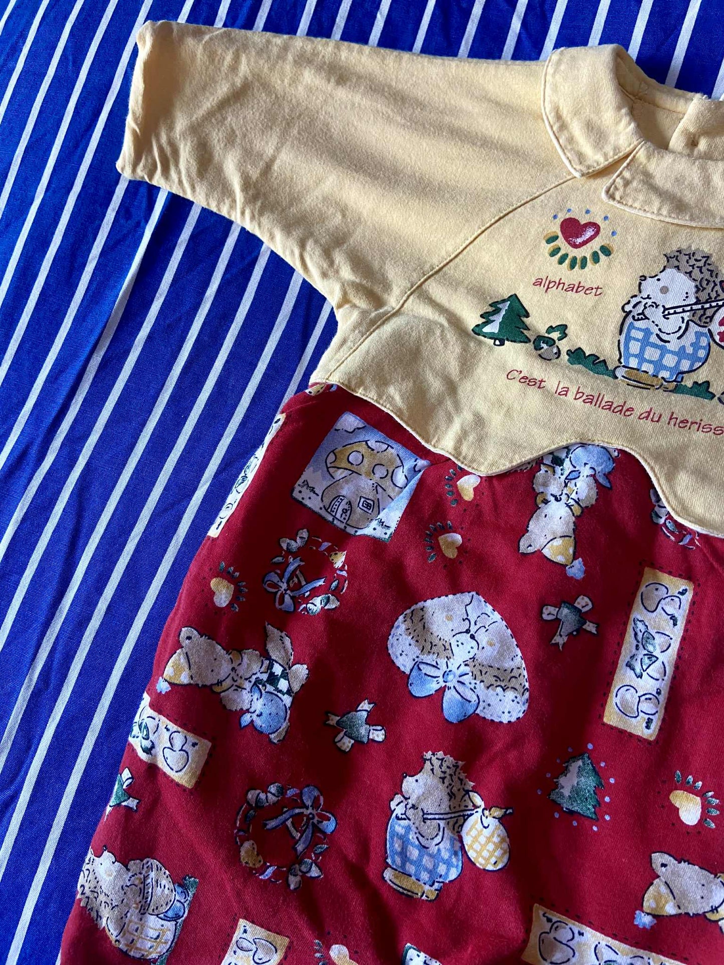 Combi vintage bébé HERISSONS