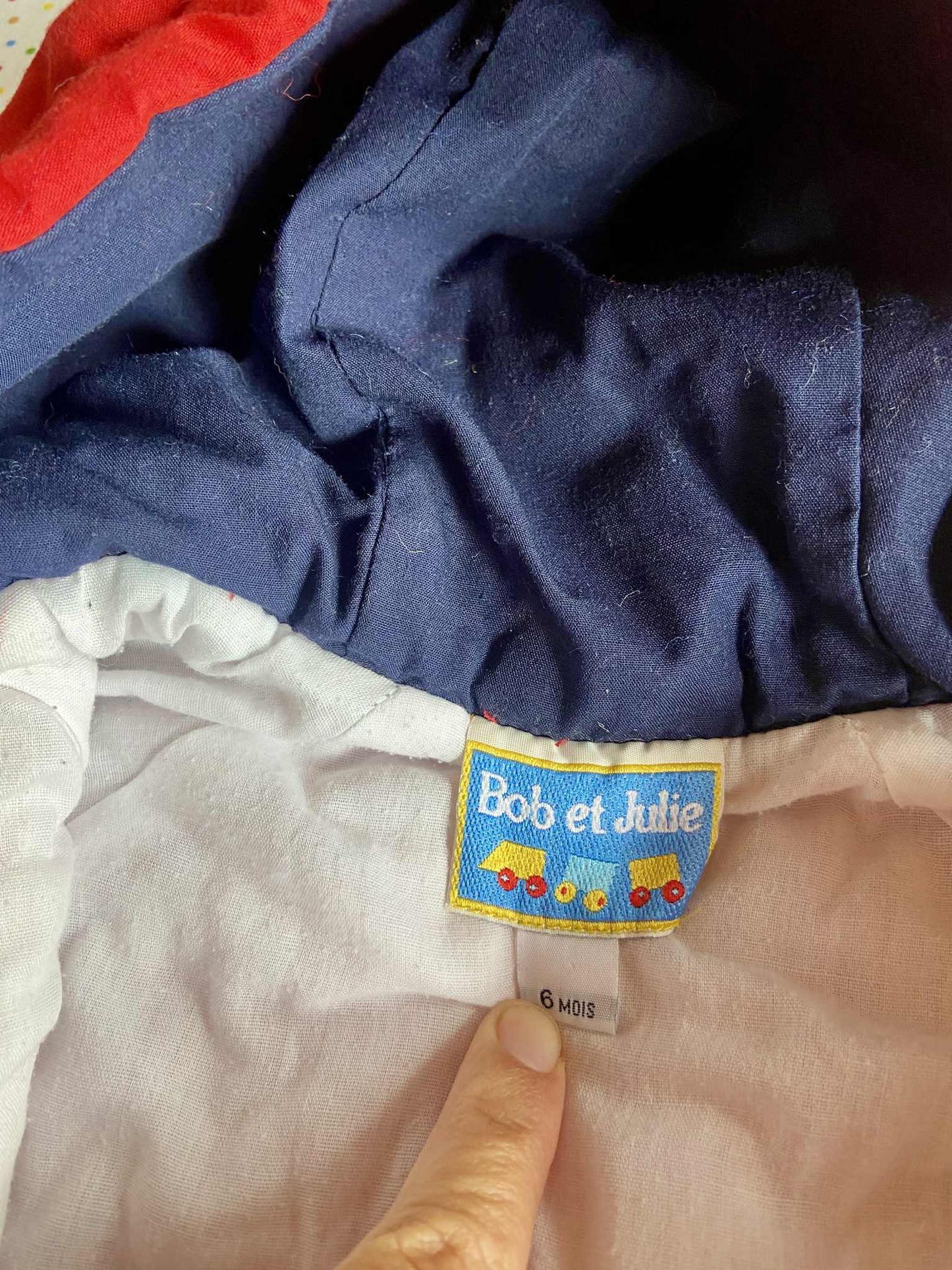 Manteau vintage bébé NOUNOURS