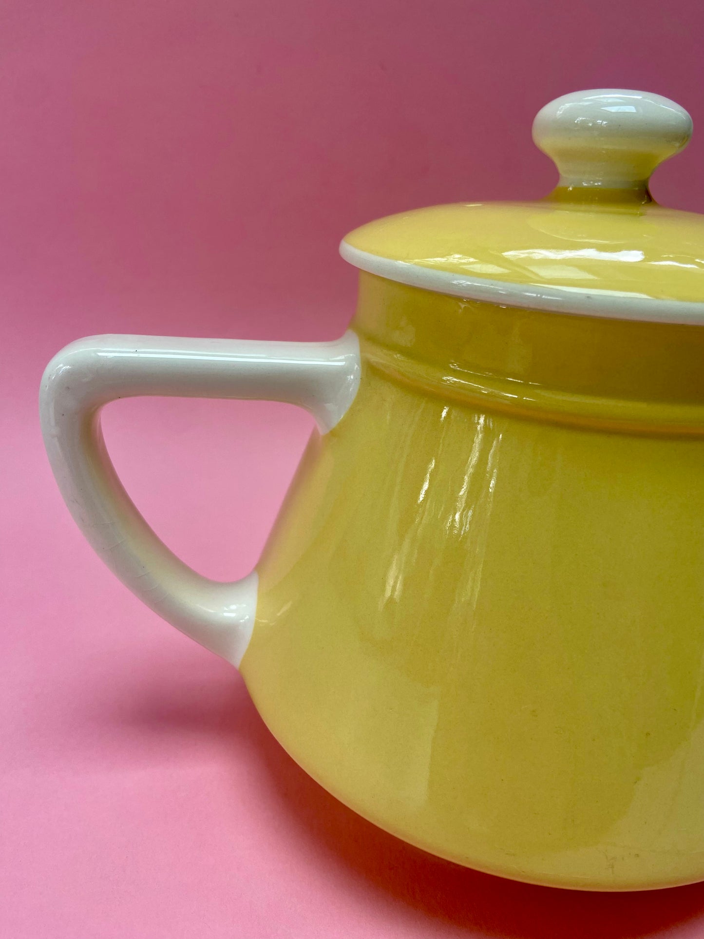 Théière ancienne VILLEROY&BOCH jaune