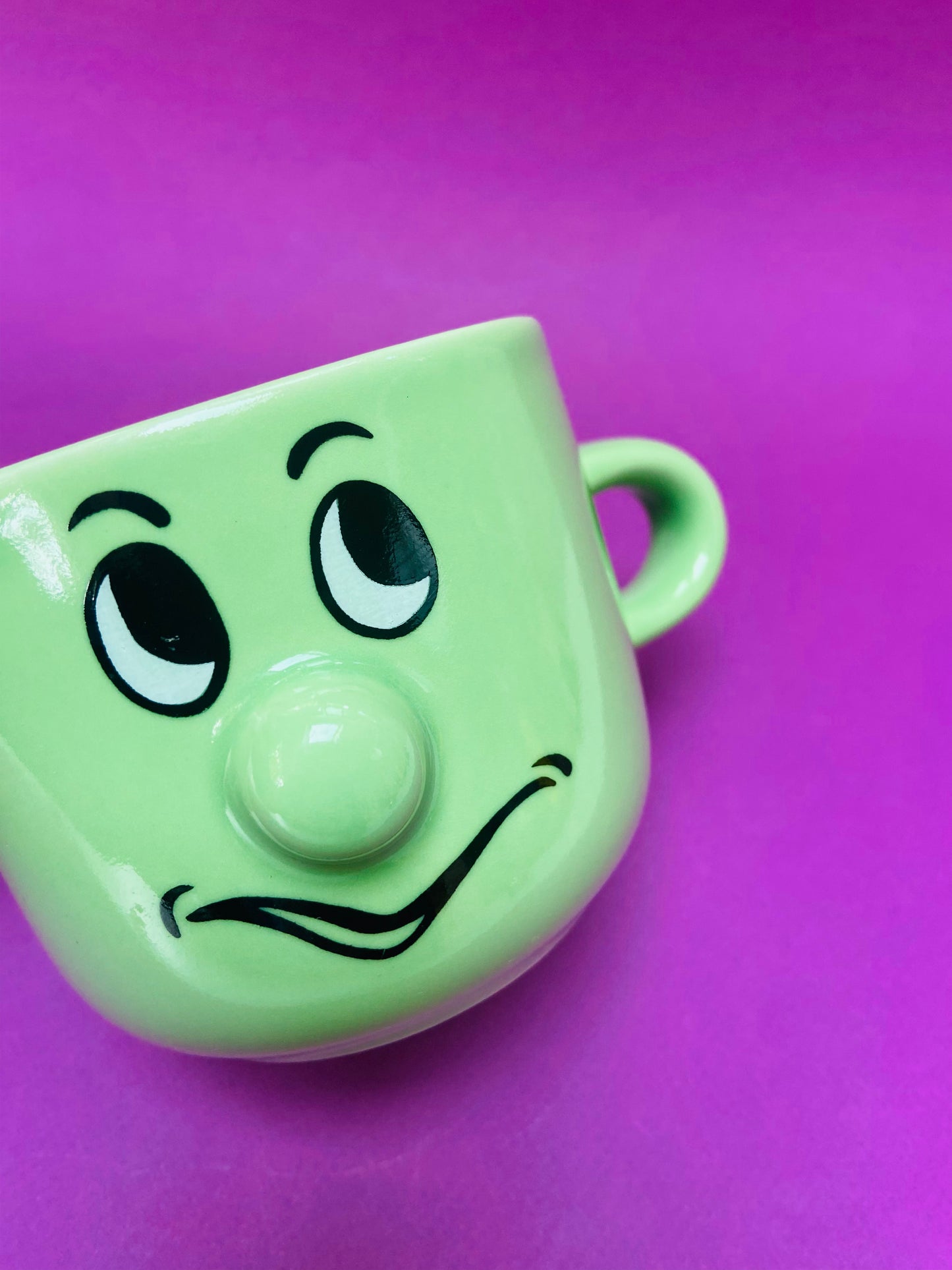 Grande tasse vert pomme « SCEPTIQUE »