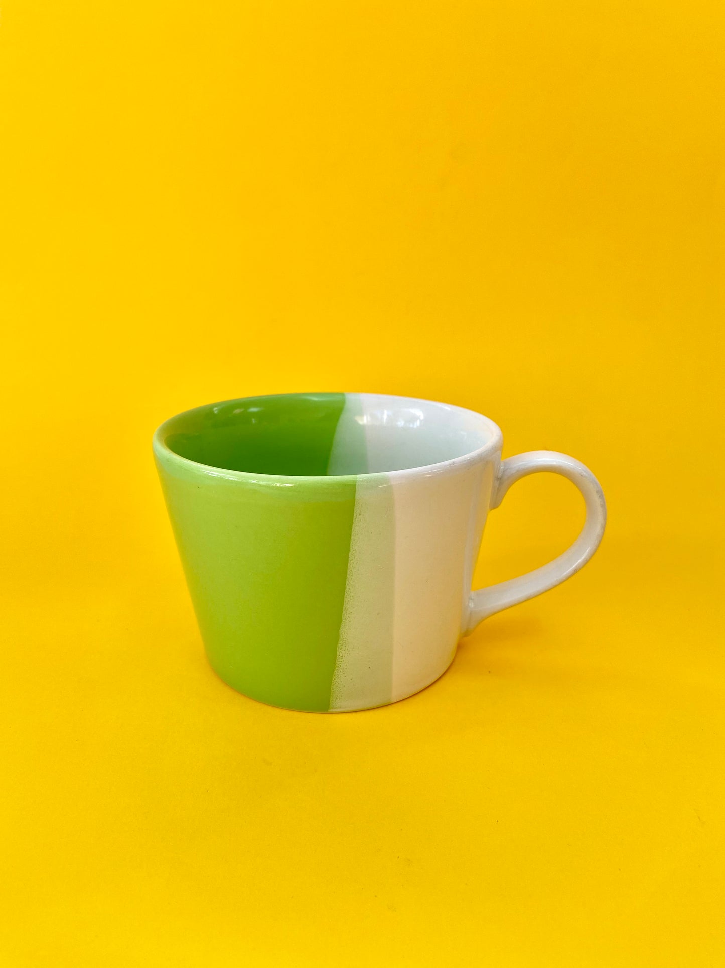 Grande tasse dégradé VERT POMME Just Mugs