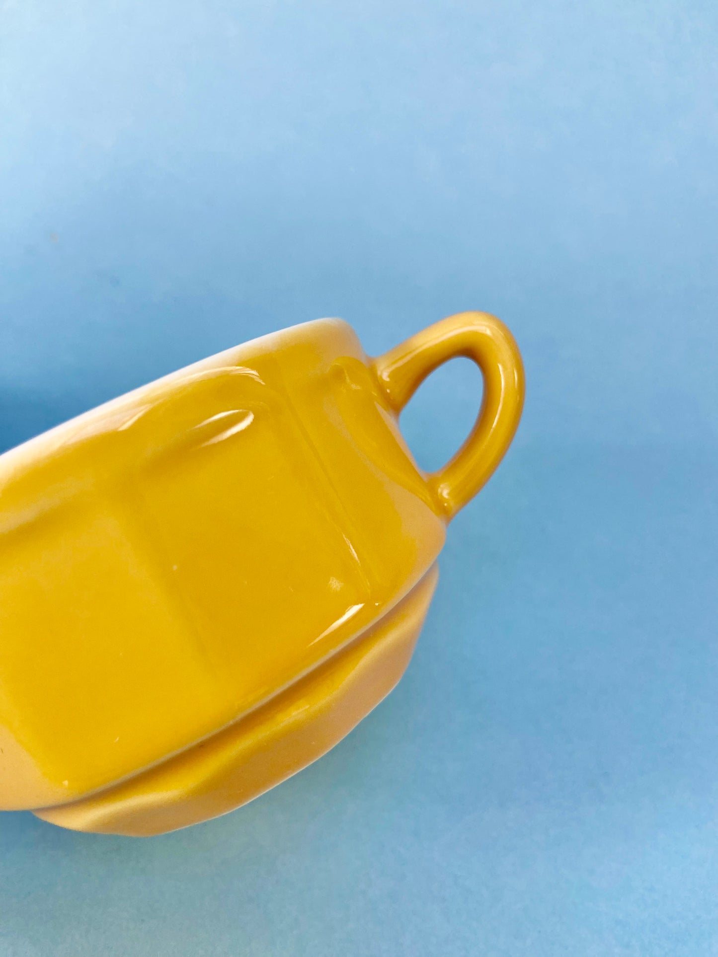 Tasse à café céramique JAUNE SOLEIL