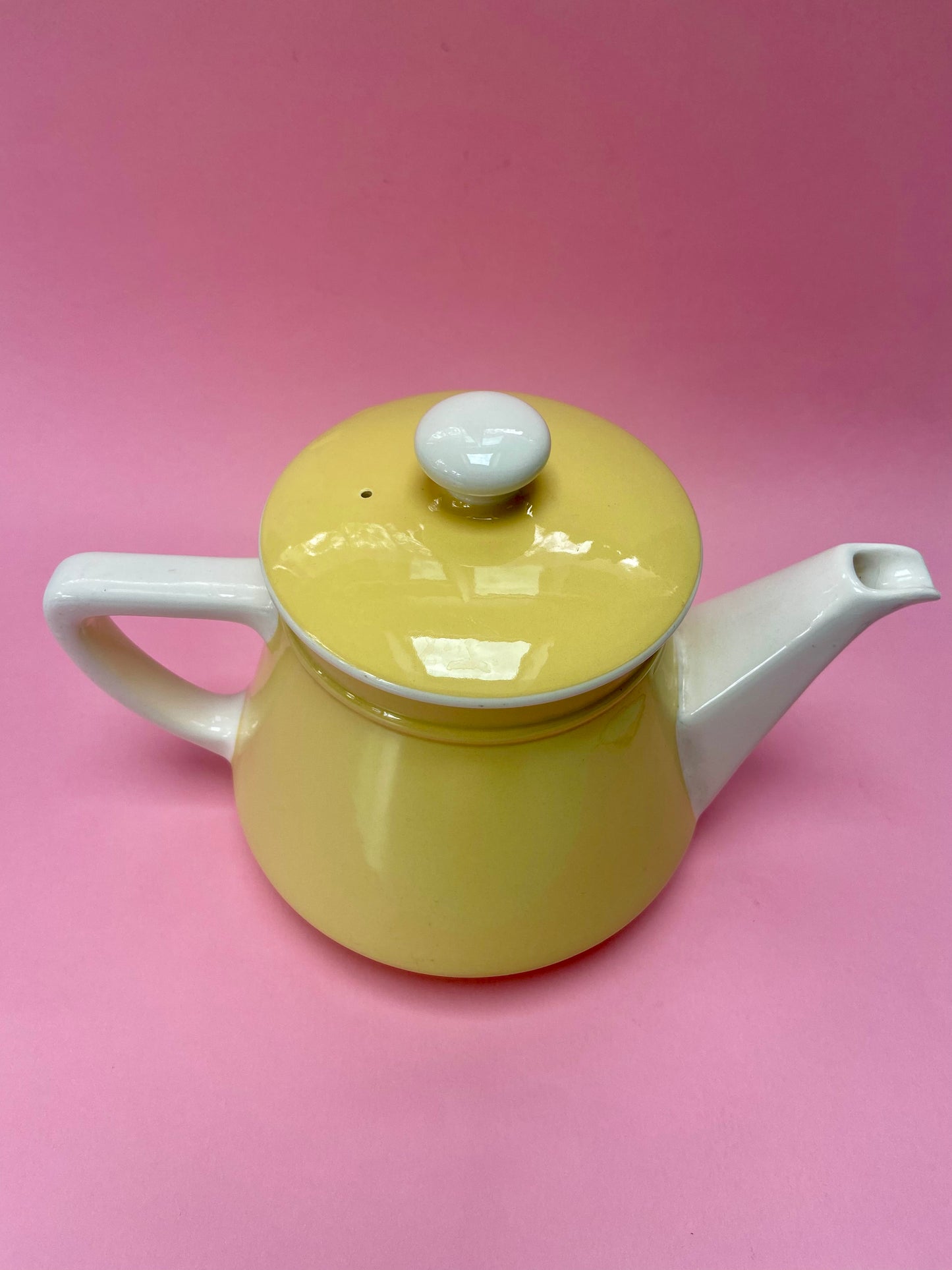 Théière ancienne VILLEROY&BOCH jaune