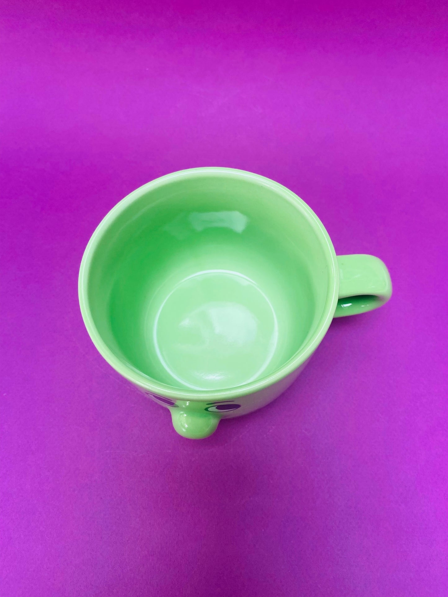 Grande tasse vert pomme « SCEPTIQUE »