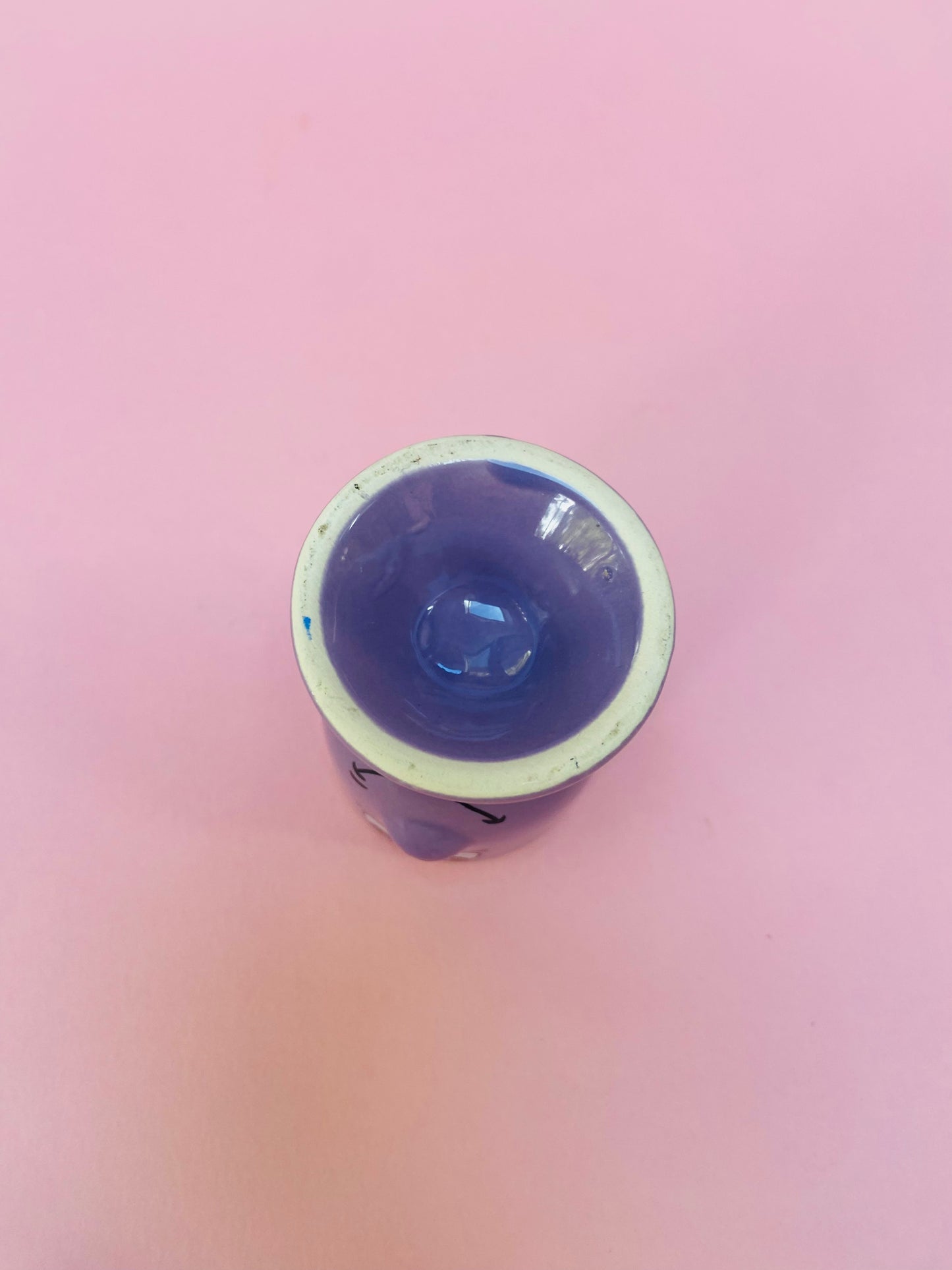 Coquetier violet « RÊVEUR »