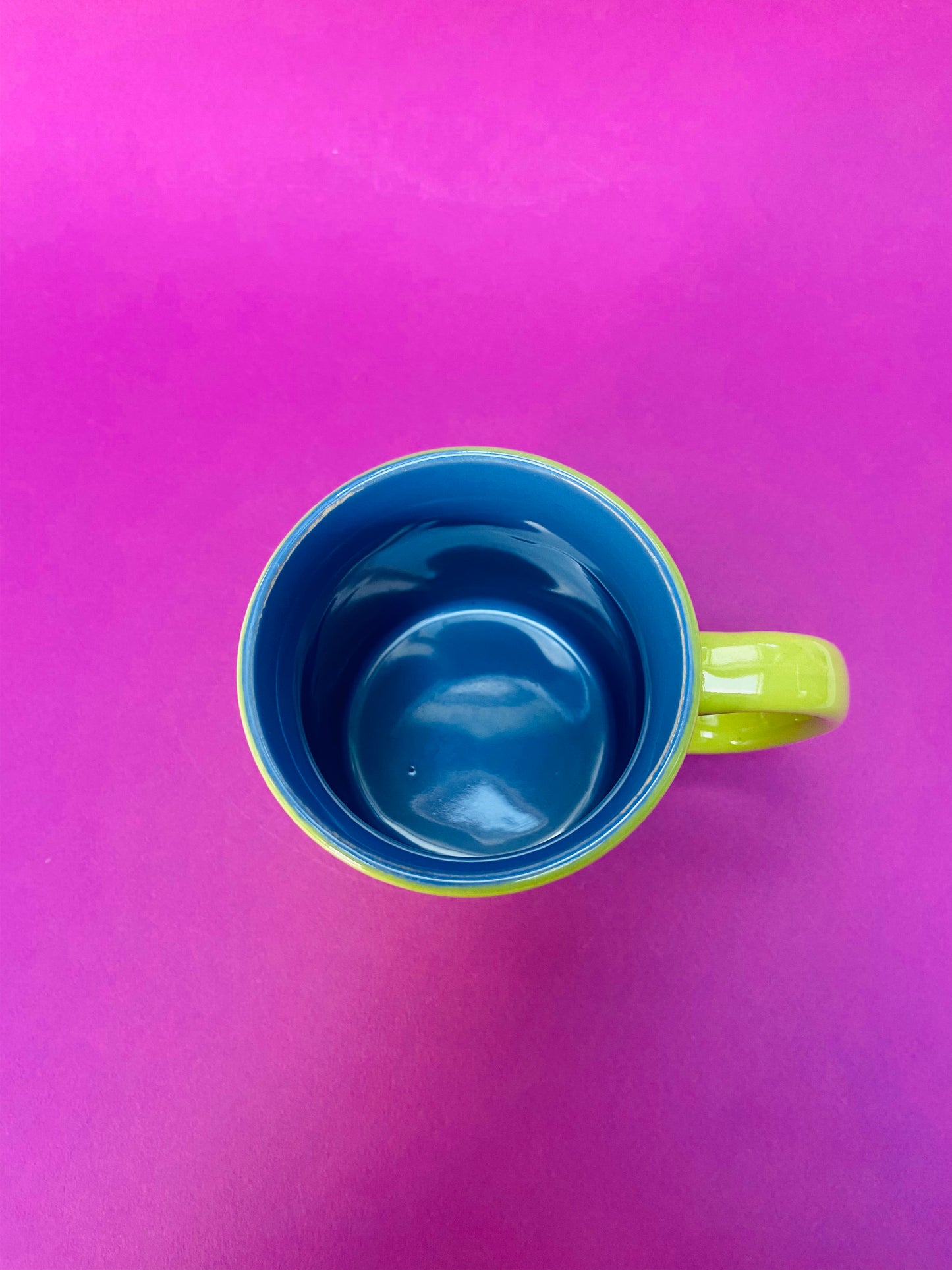 Mug Bi-Goût vert/bleu « LOVEUR »