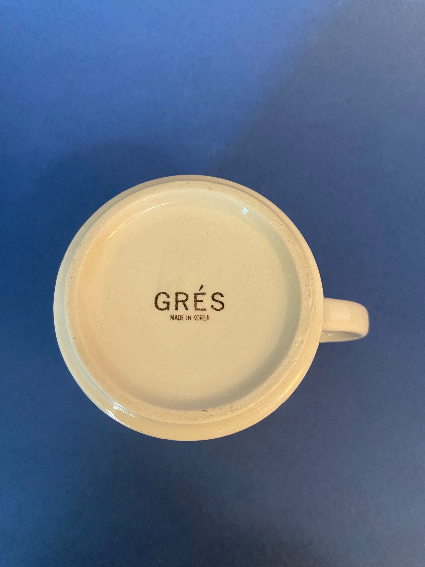 Tasse en Grès motif FLEURI