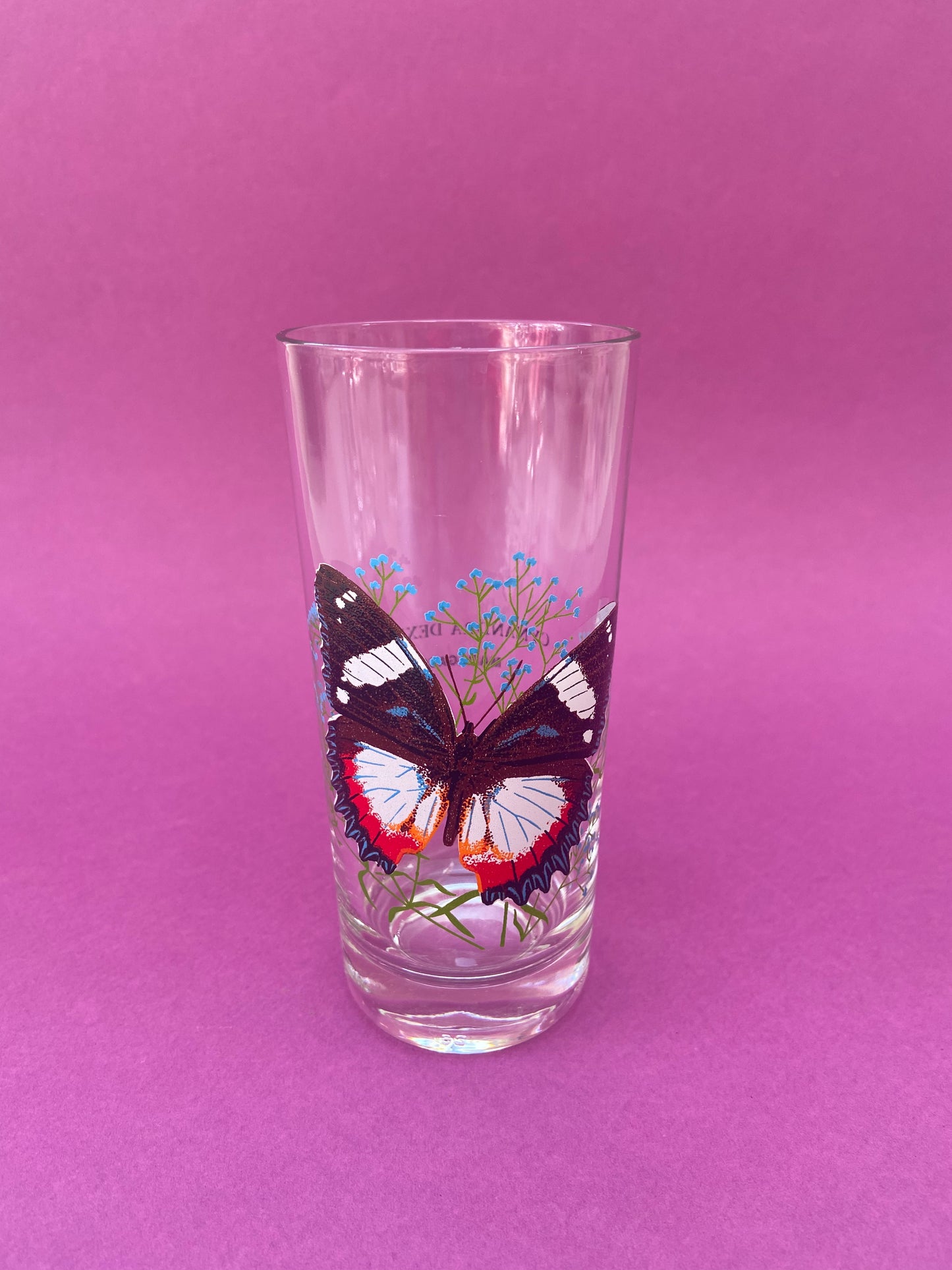 Ensemble de verres hauts PAPILLONS