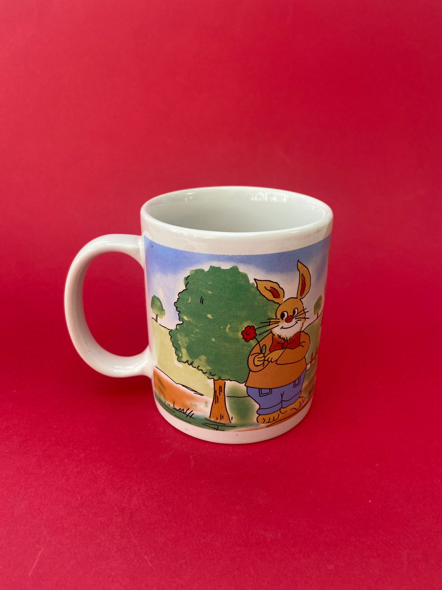 Mug kids LAPINS FLEURS