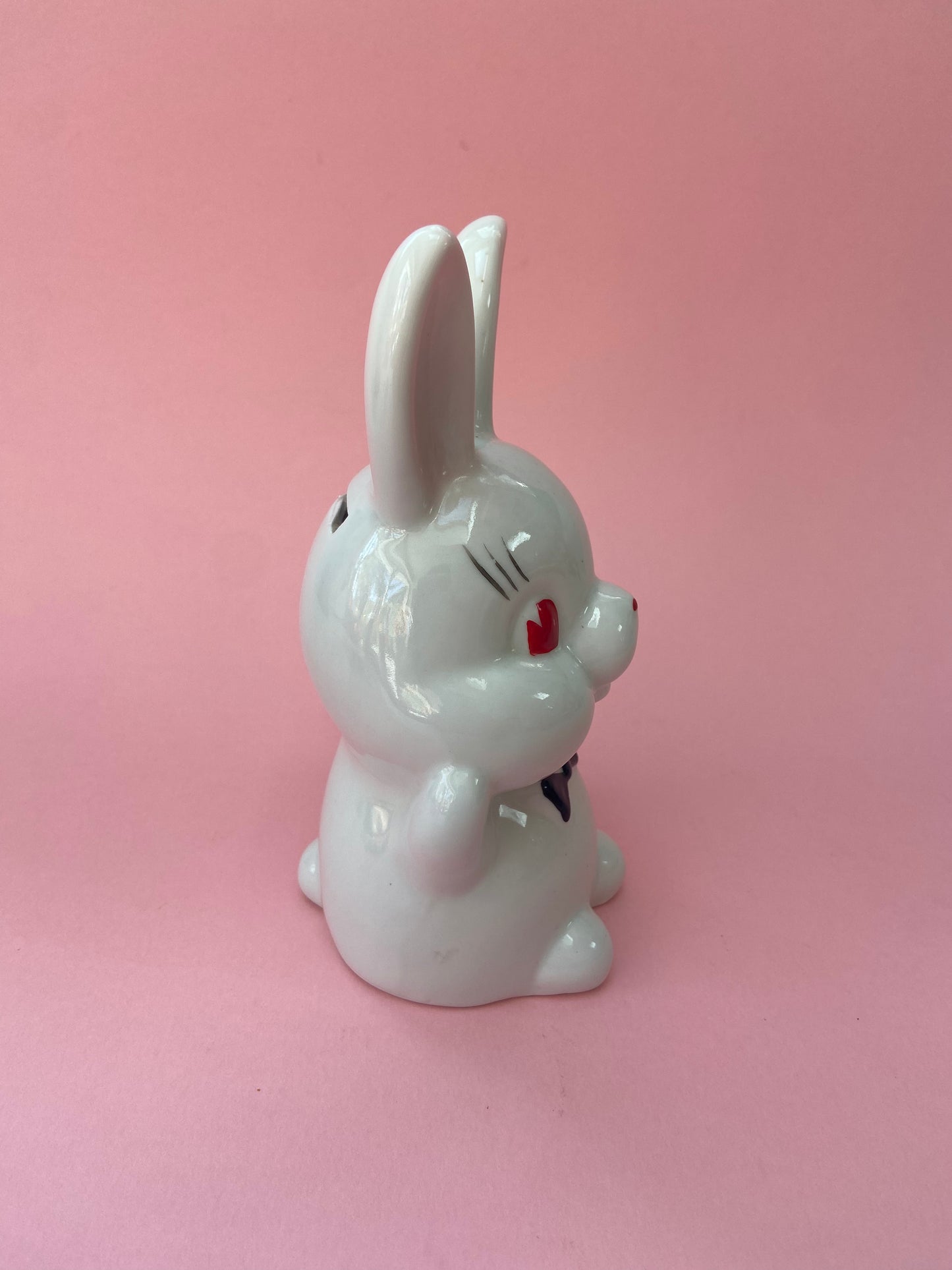 Tirelire céramique LAPIN NOEUD PAP