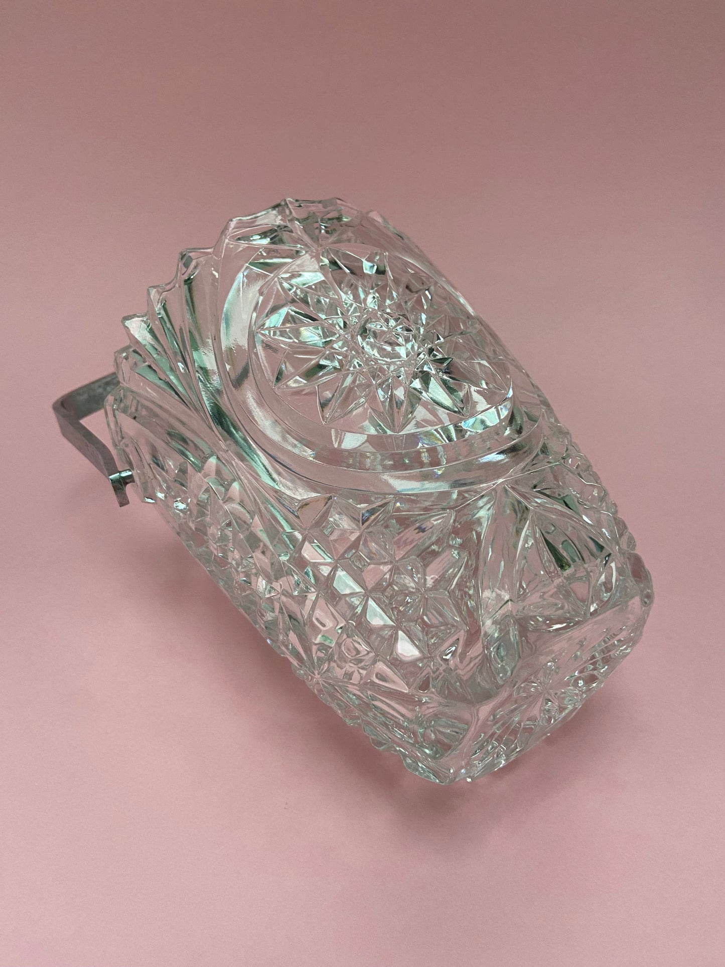 Ensemble seau à glace et 3 verres/coupes VMc Reims ARLEQUIN