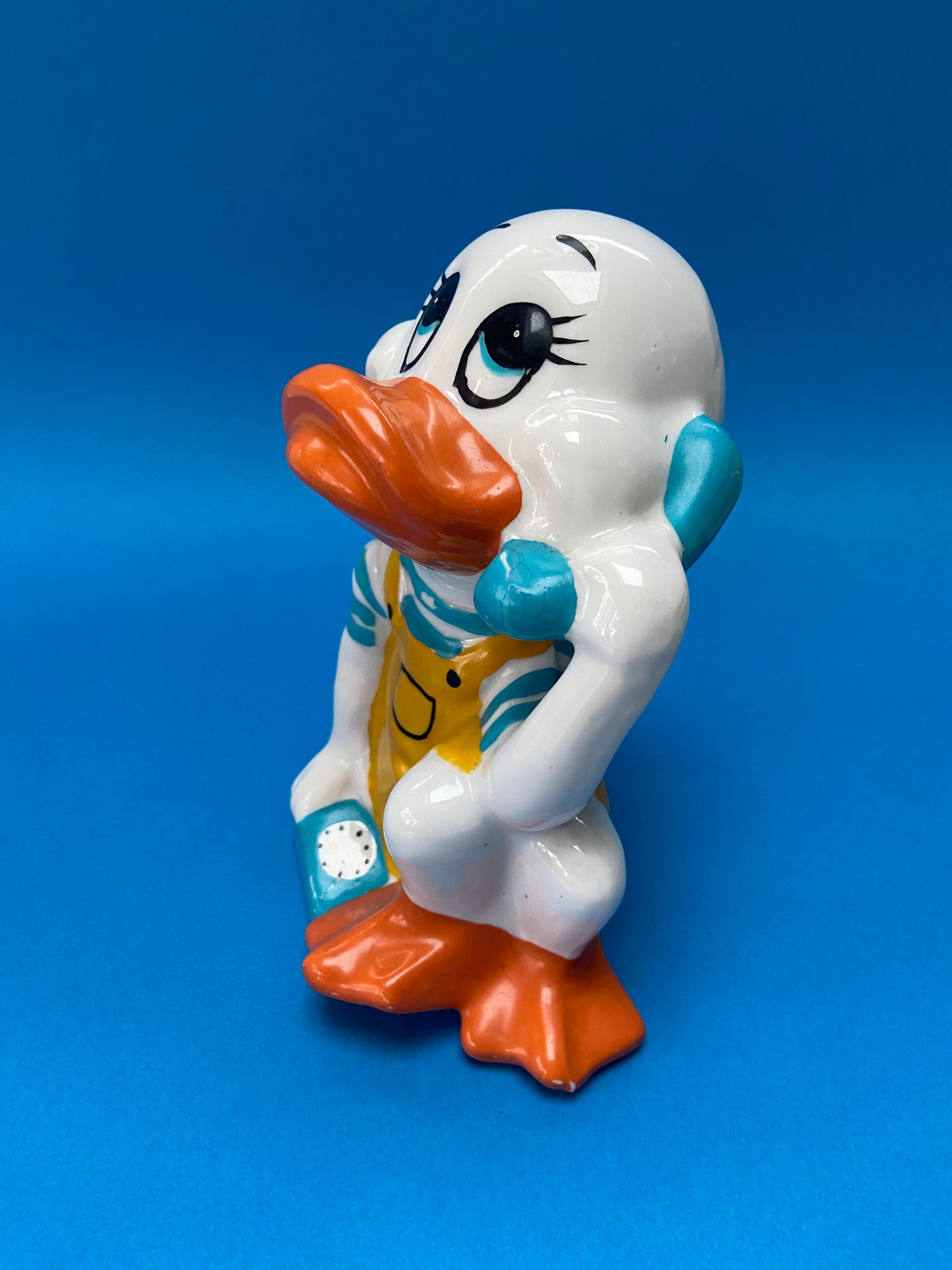 DUCK ceramic bookend duo