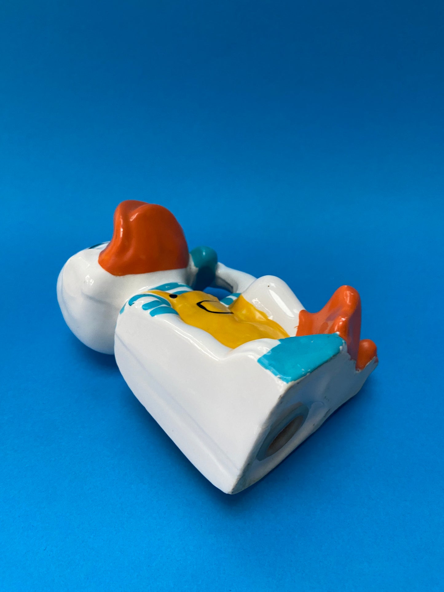 DUCK ceramic bookend duo