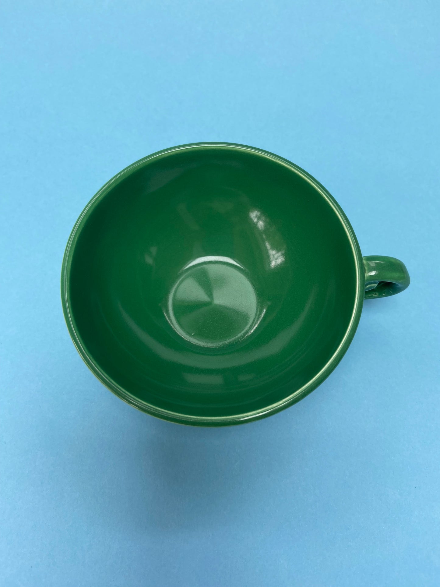 Duo coffee cups with saucers GREEN GRASS