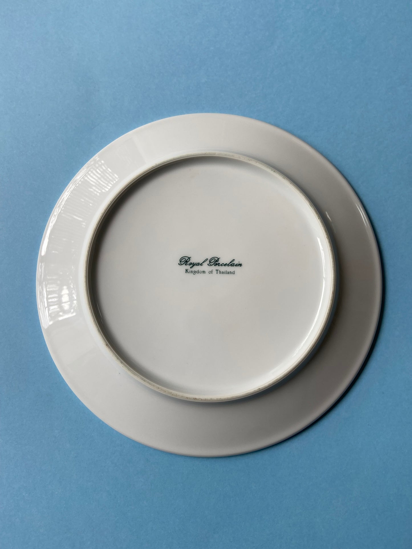 Assiette à dessert porcelaine Couleurs primaires