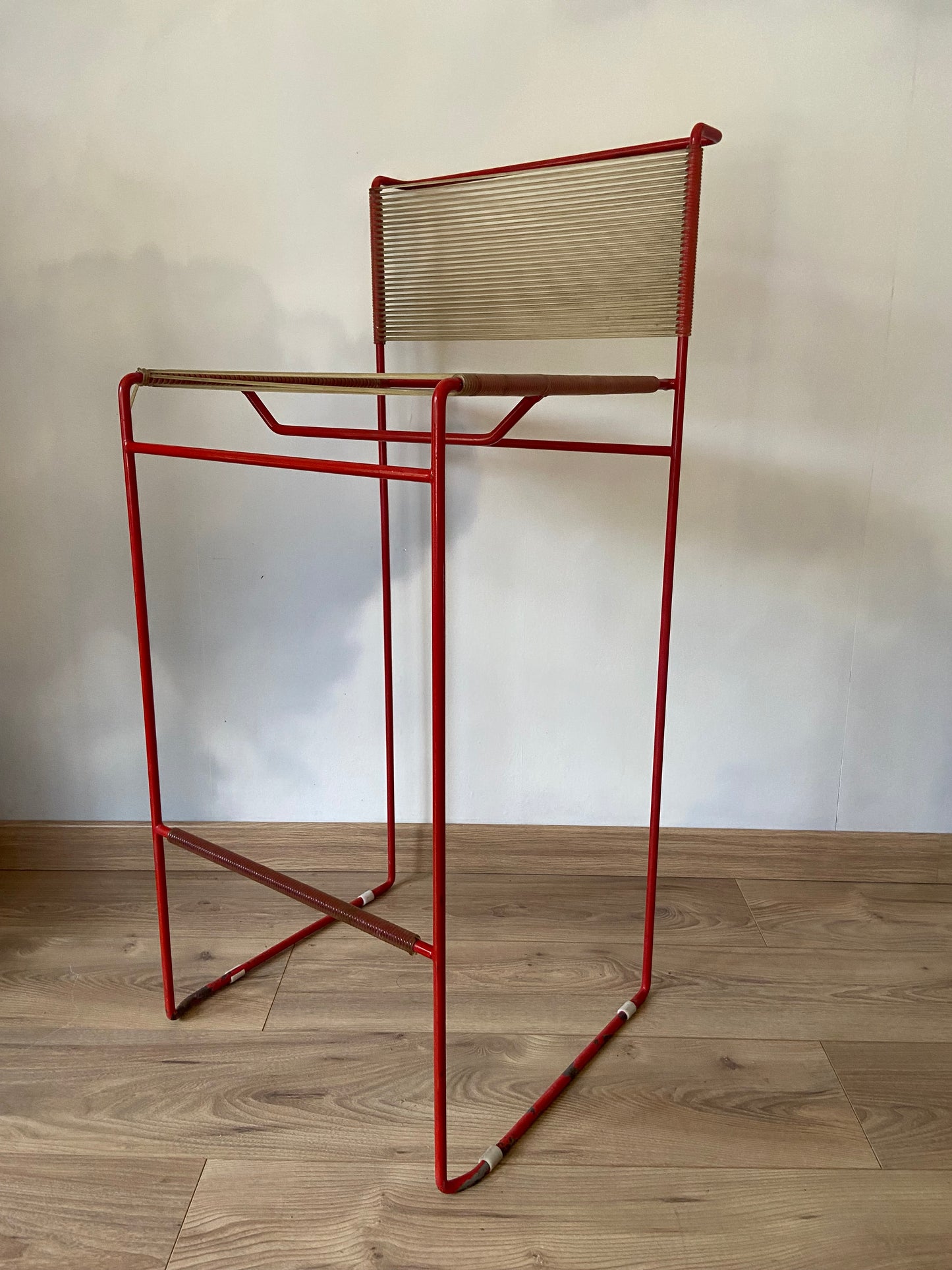 Vintage Spaghettis FLY LINE Italy stool from the 70s