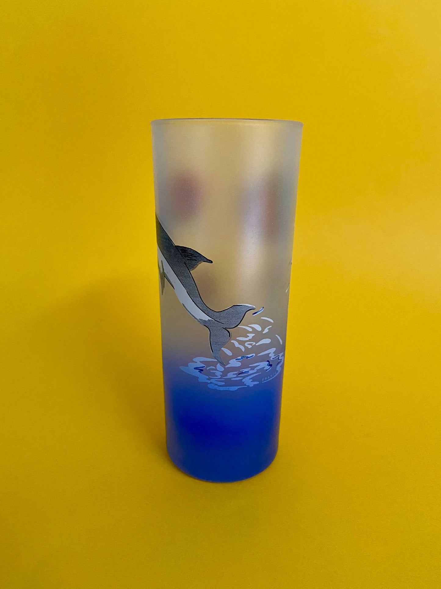 Verre à jus haut FLIPPER le dauphin