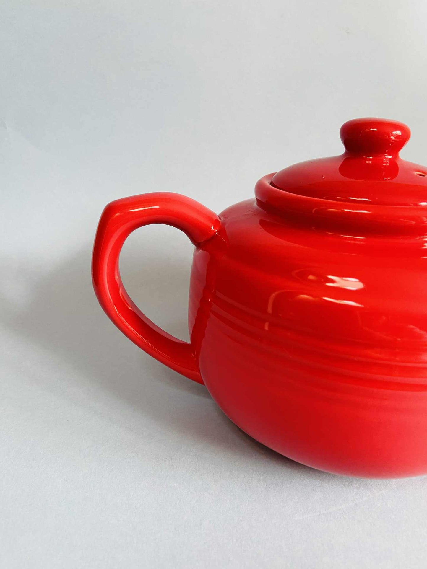 Théière céramique ROUGE VIF