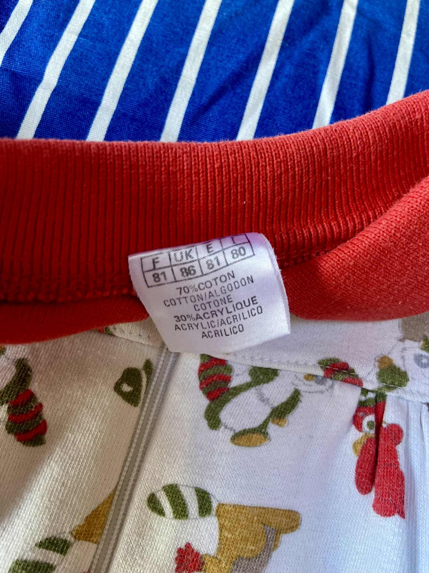 Pyjama ou surpyj vintage RATON LAVEUR