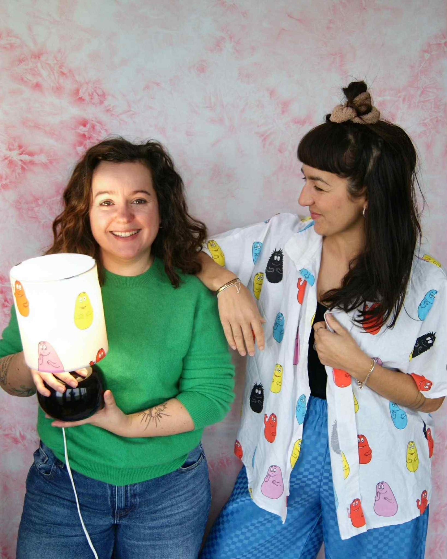 DUO chemise NAUCO / Lampe CHACH modèle BARBALOVE