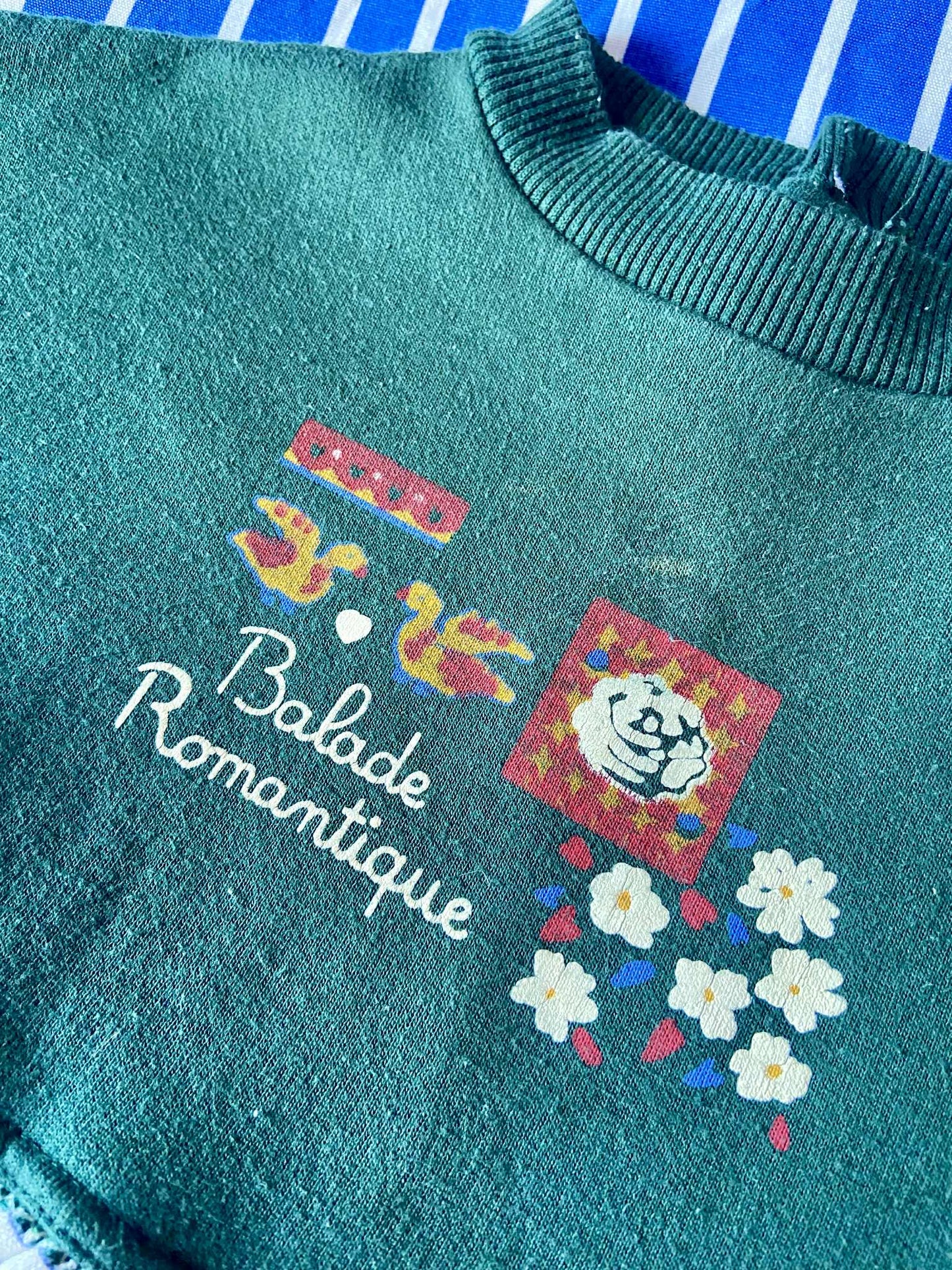 Robe sweat vintage BALADE ROMANTIQUE
