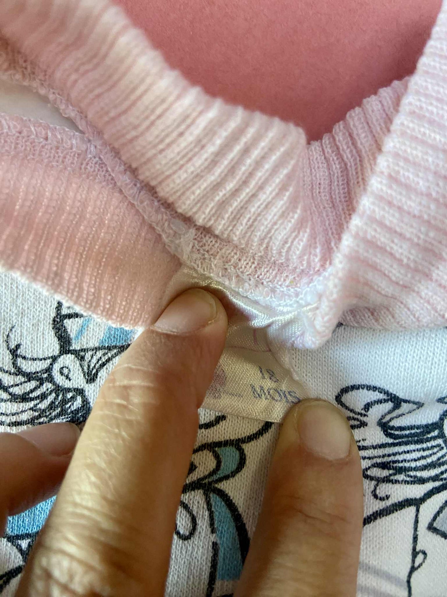 Sweat bébé vintage pastel JOGGEURS