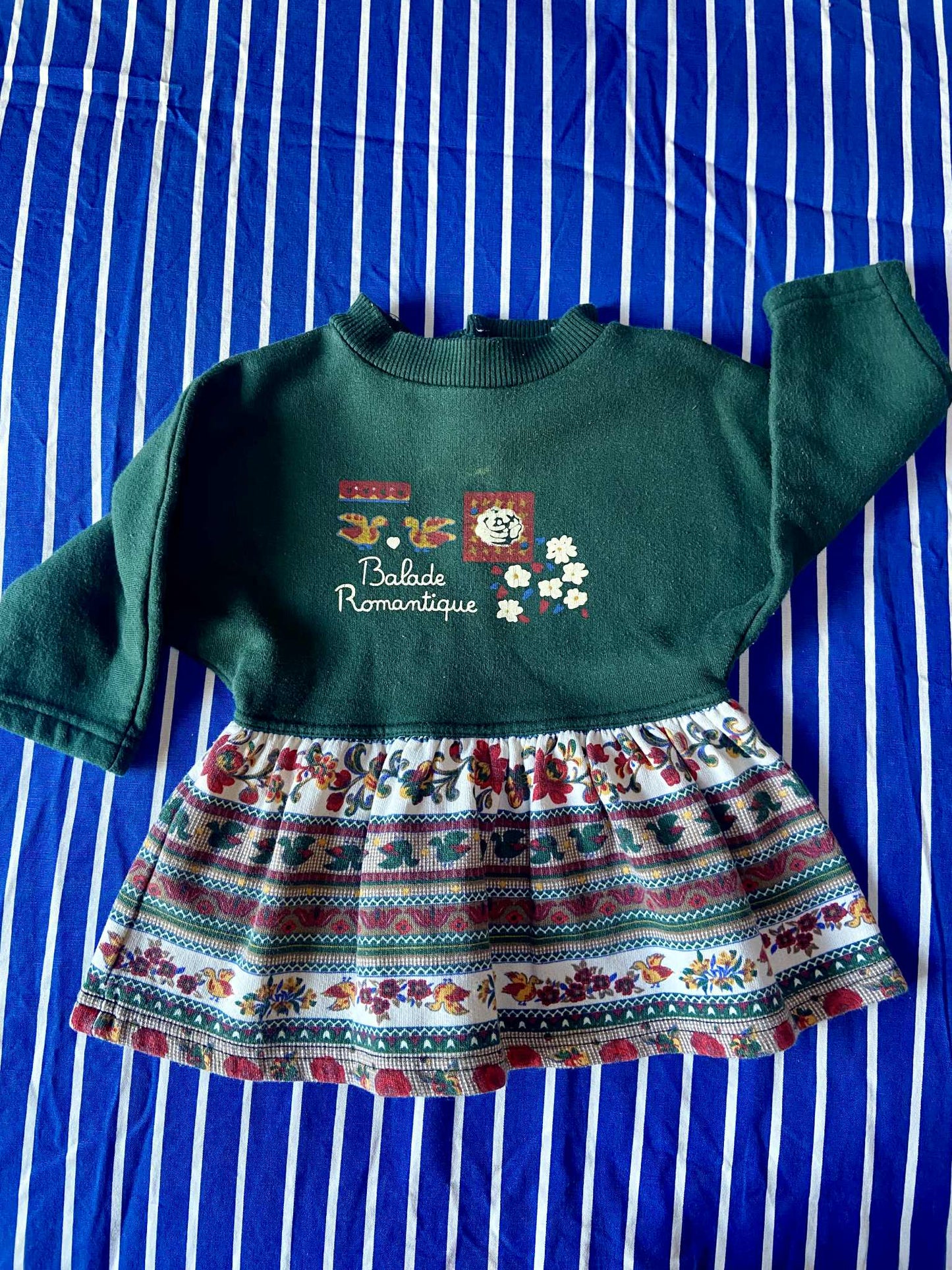 Robe sweat vintage BALADE ROMANTIQUE