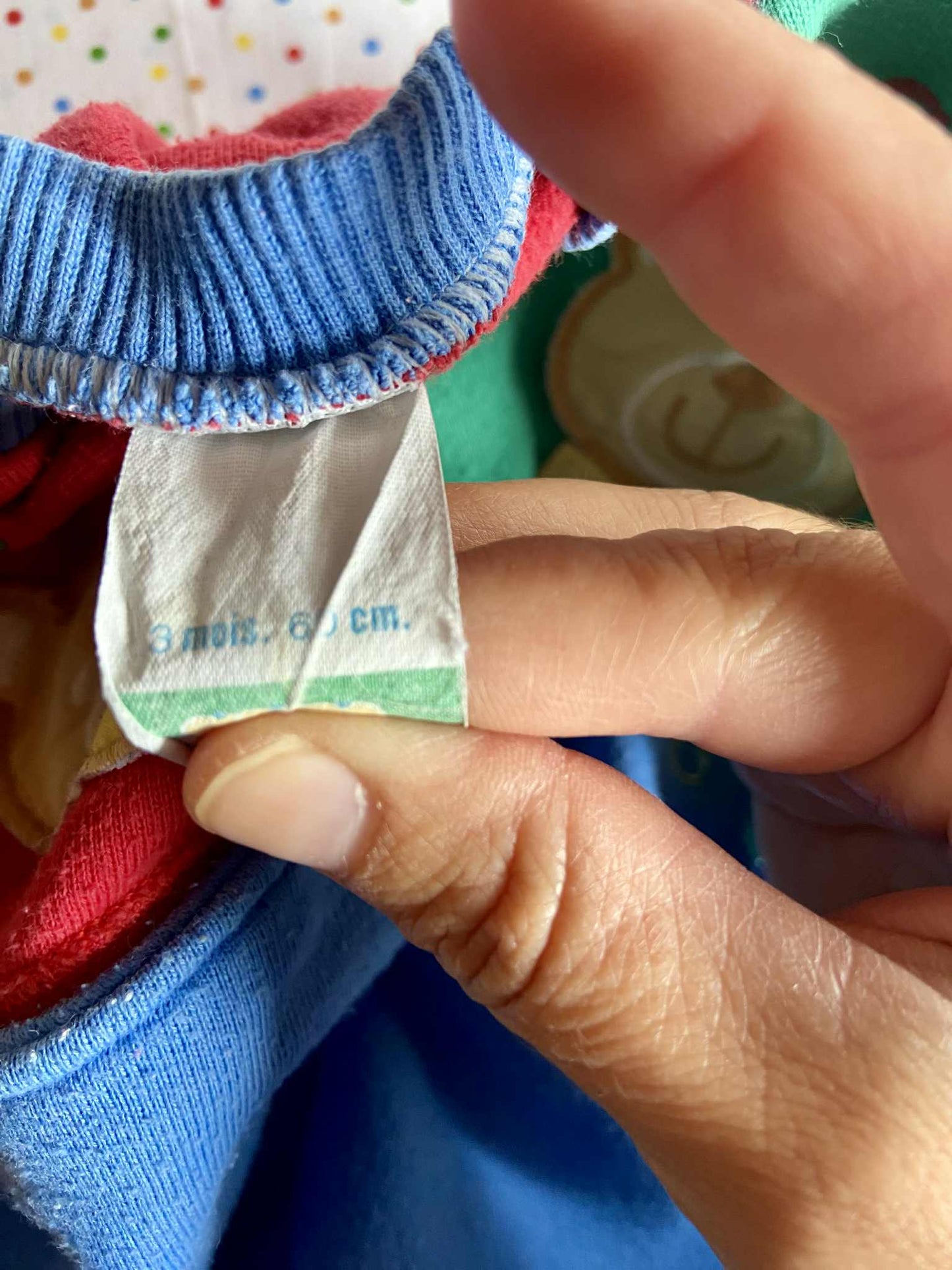 Pyjama COLORBLOCK Ourson