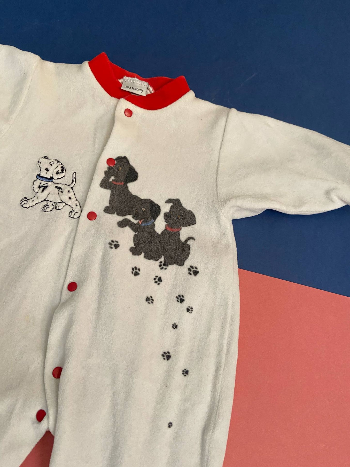 Pyjama velours vintage 101 DALMATIENS