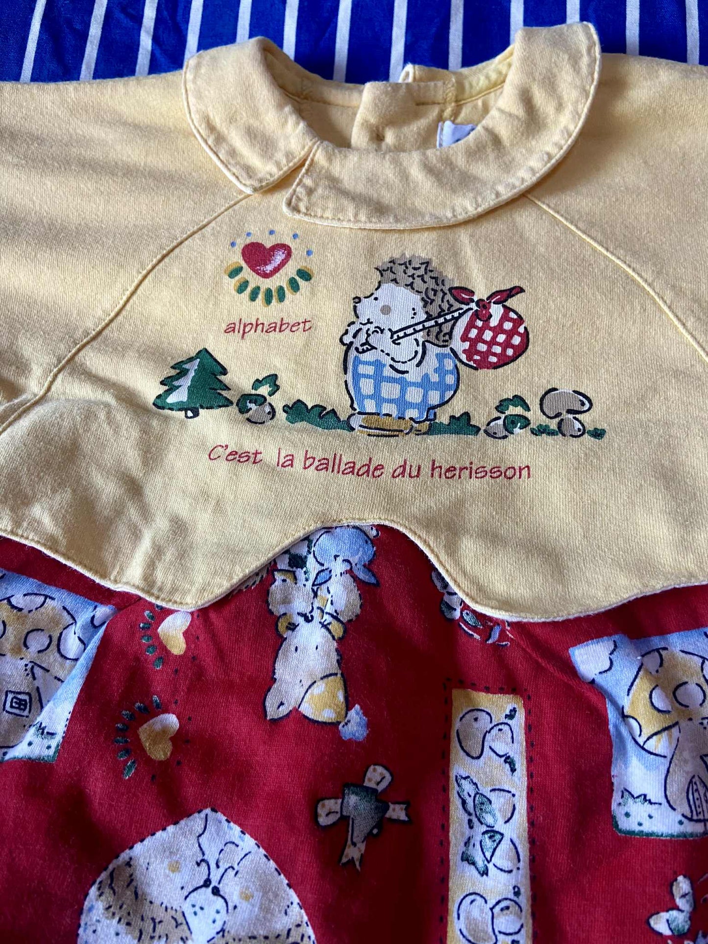Combi vintage bébé HERISSONS