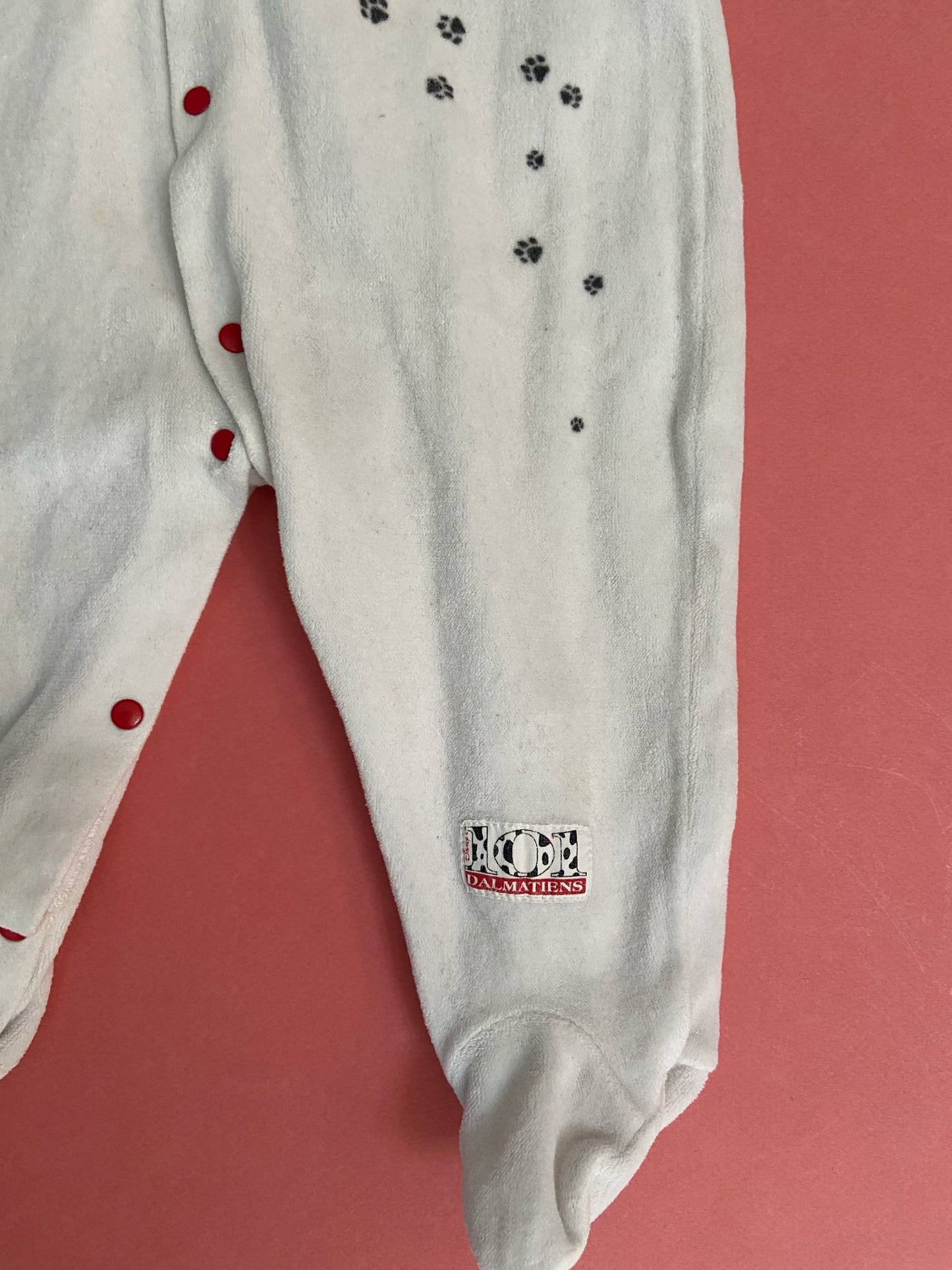 Pyjama velours vintage 101 DALMATIENS