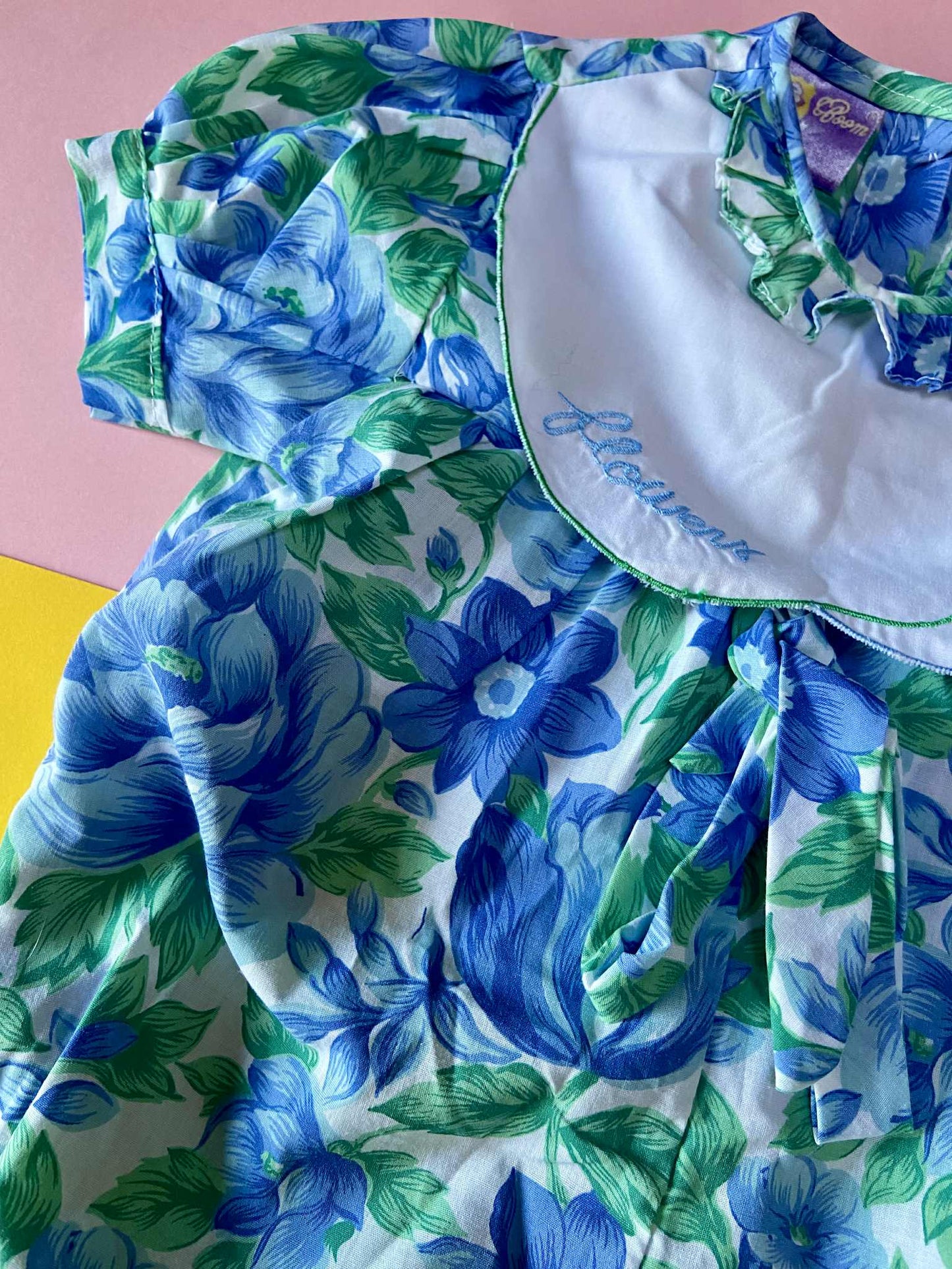 Combi bébé vintage FLOWERS