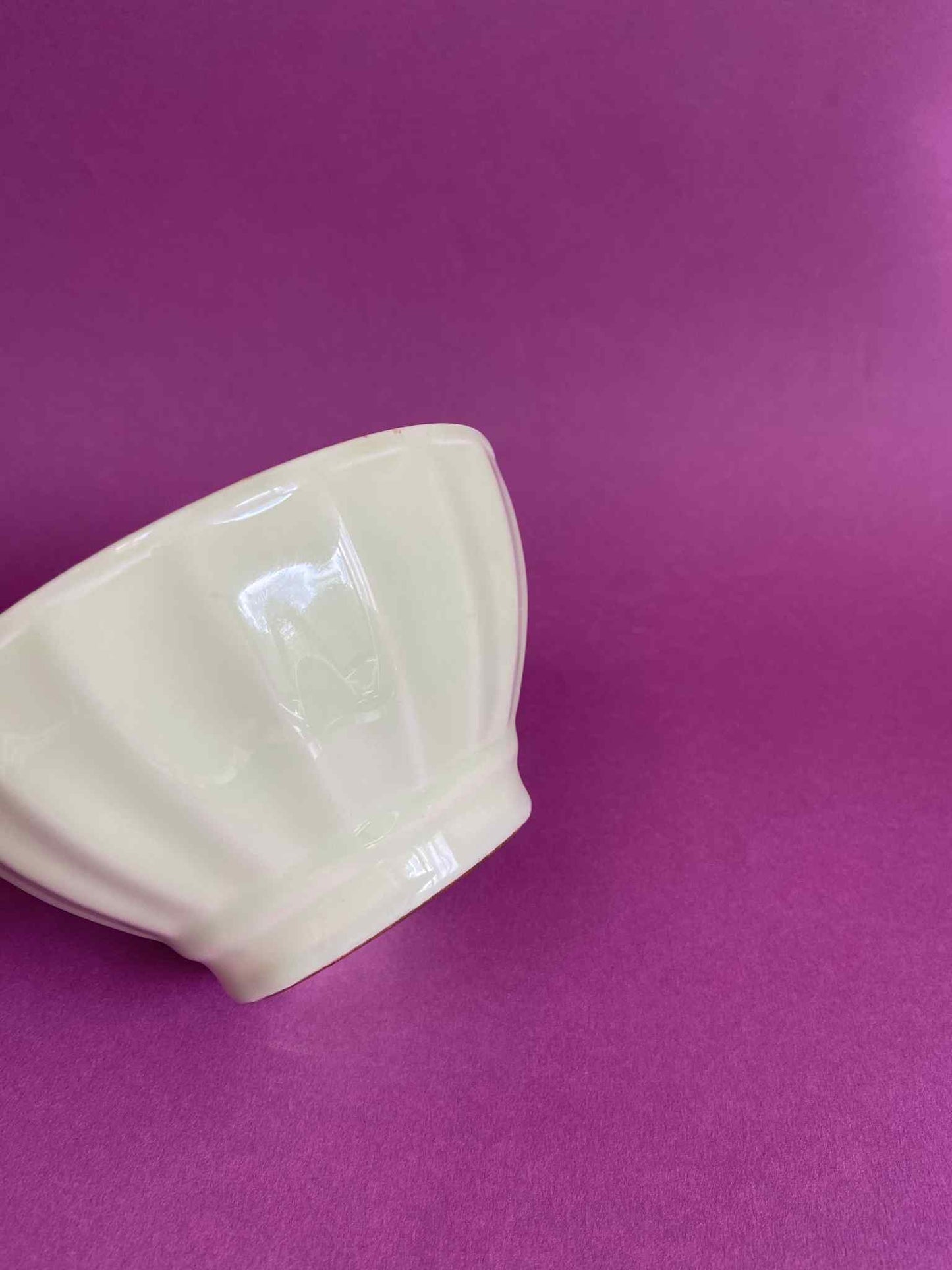 Lot de 2 petits bols côtelés VERT AMANDE