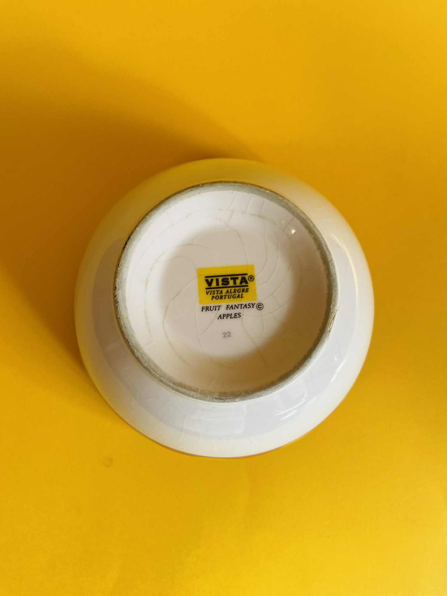 Bol céramique décor POMMES