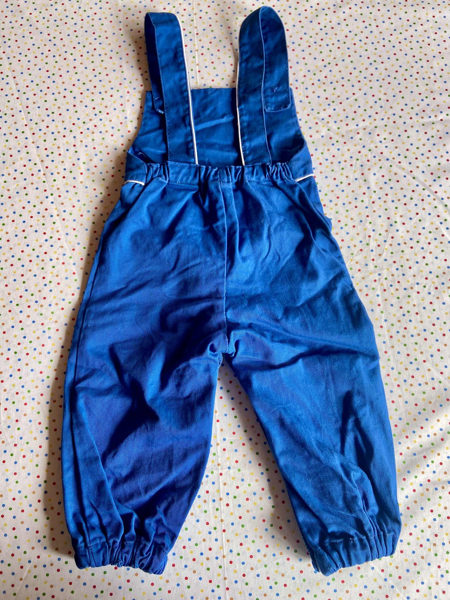 Salopette vintage BLEU de TRAVAIL