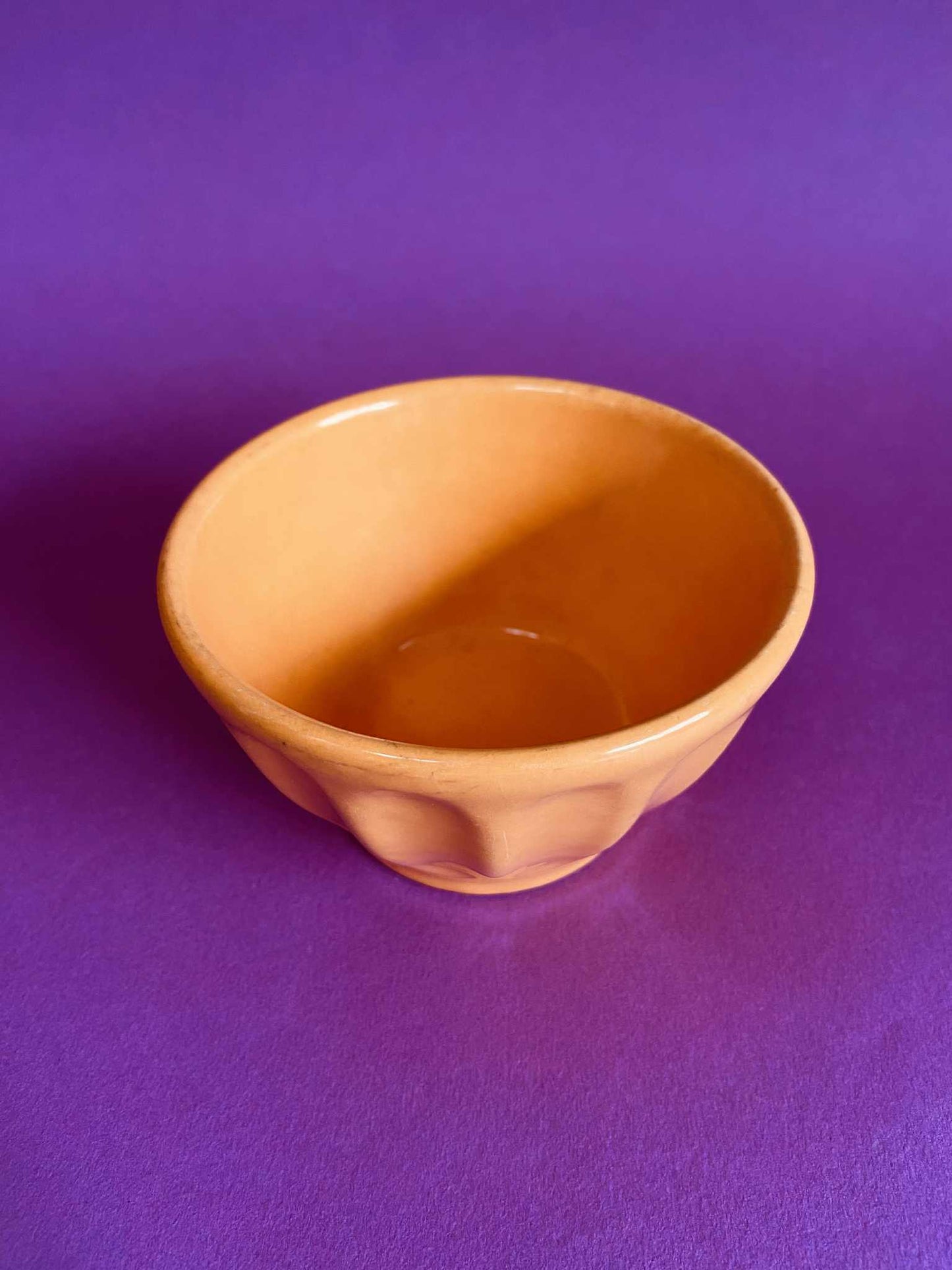 Petit bol côtelé ORANGE