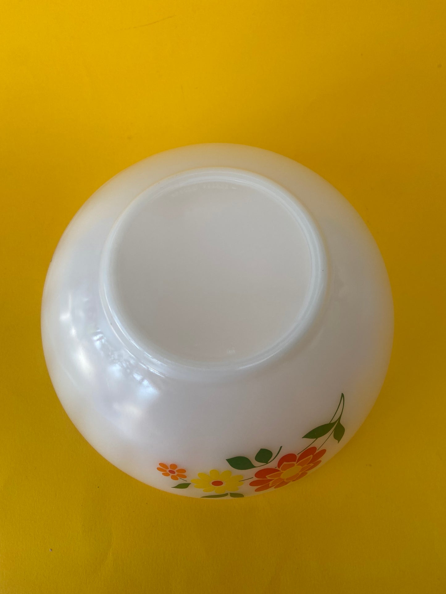 Saladier arcopal format moyen FLOWERS