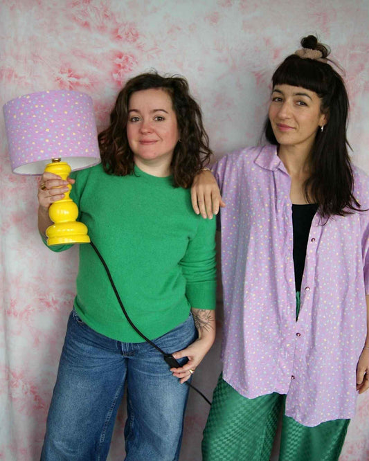 DUO chemise NAUCO / Lampe CHACH modèle CONFETTIS